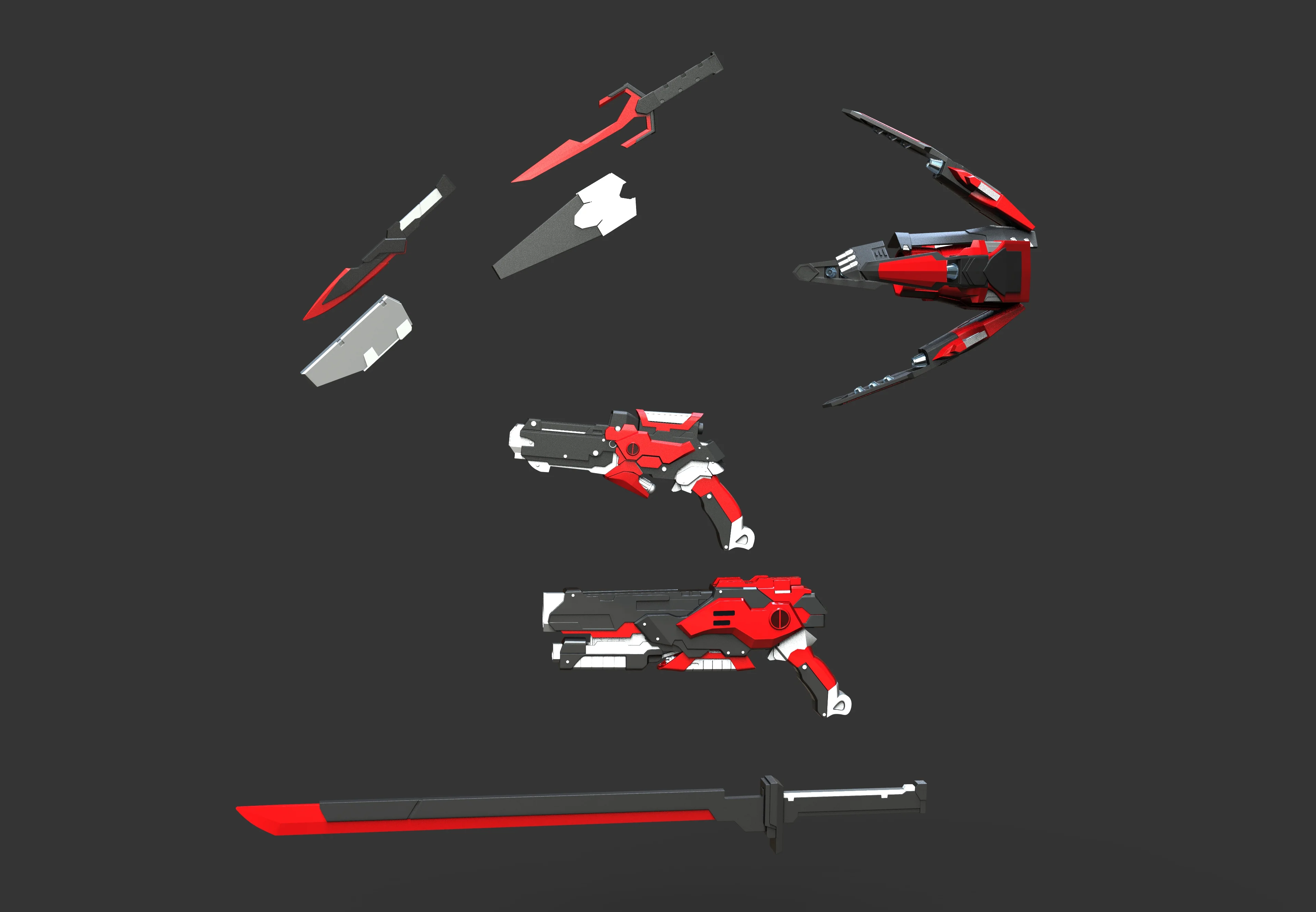 Armored Deadpool STL - Image 12