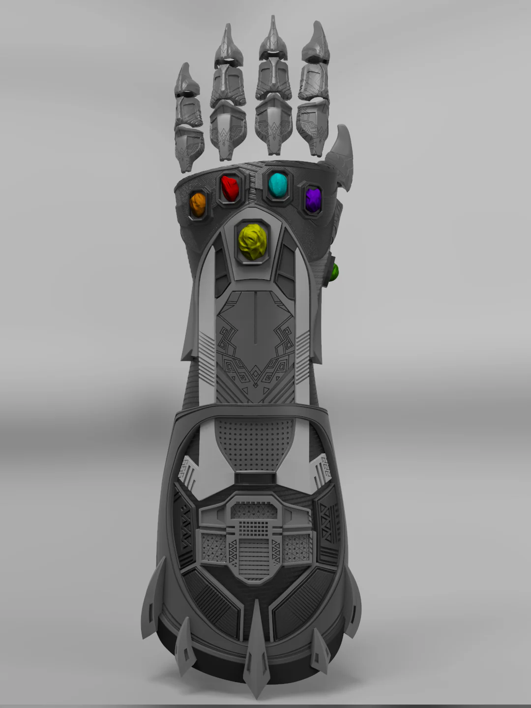 Black Panther Helmet Vibranium Gauntlet stl Bundle - Image 8
