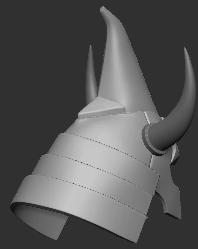 Blue Ronin Warrior Helmet - Image 2