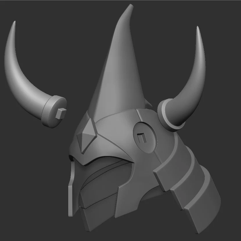 Blue Ronin Warrior Helmet - Image 5