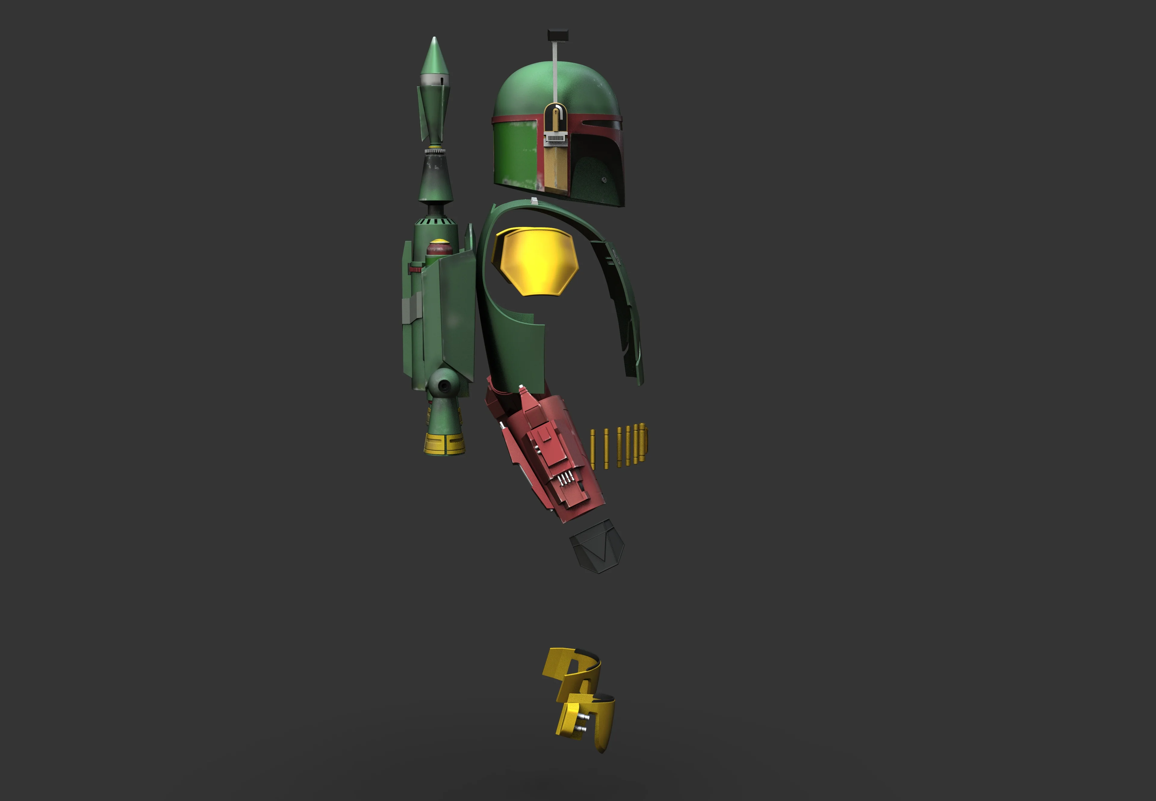 Boba Fett Armor STL- Book of Boba Fett - Image 5