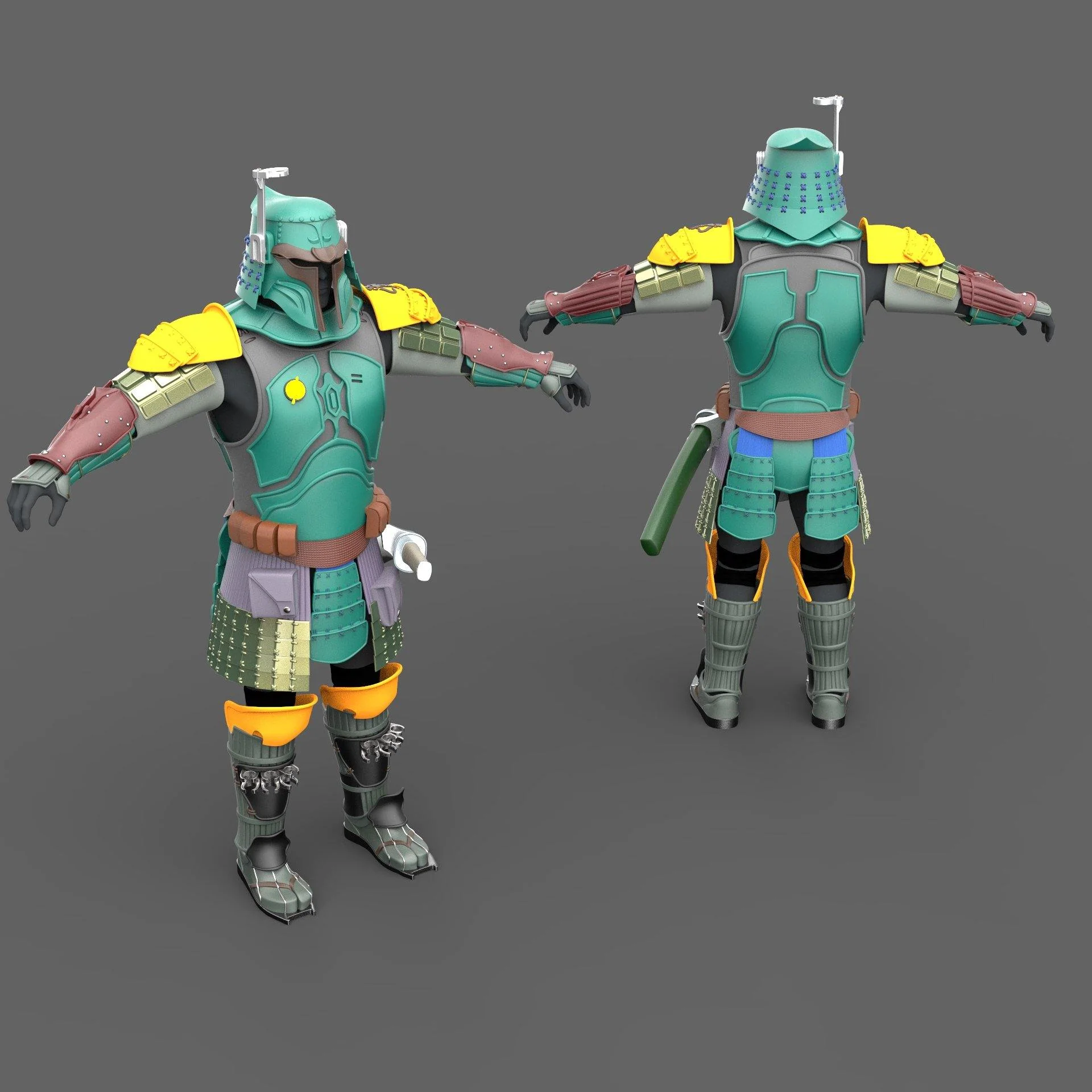 Boba Fett Samurai - Image 3
