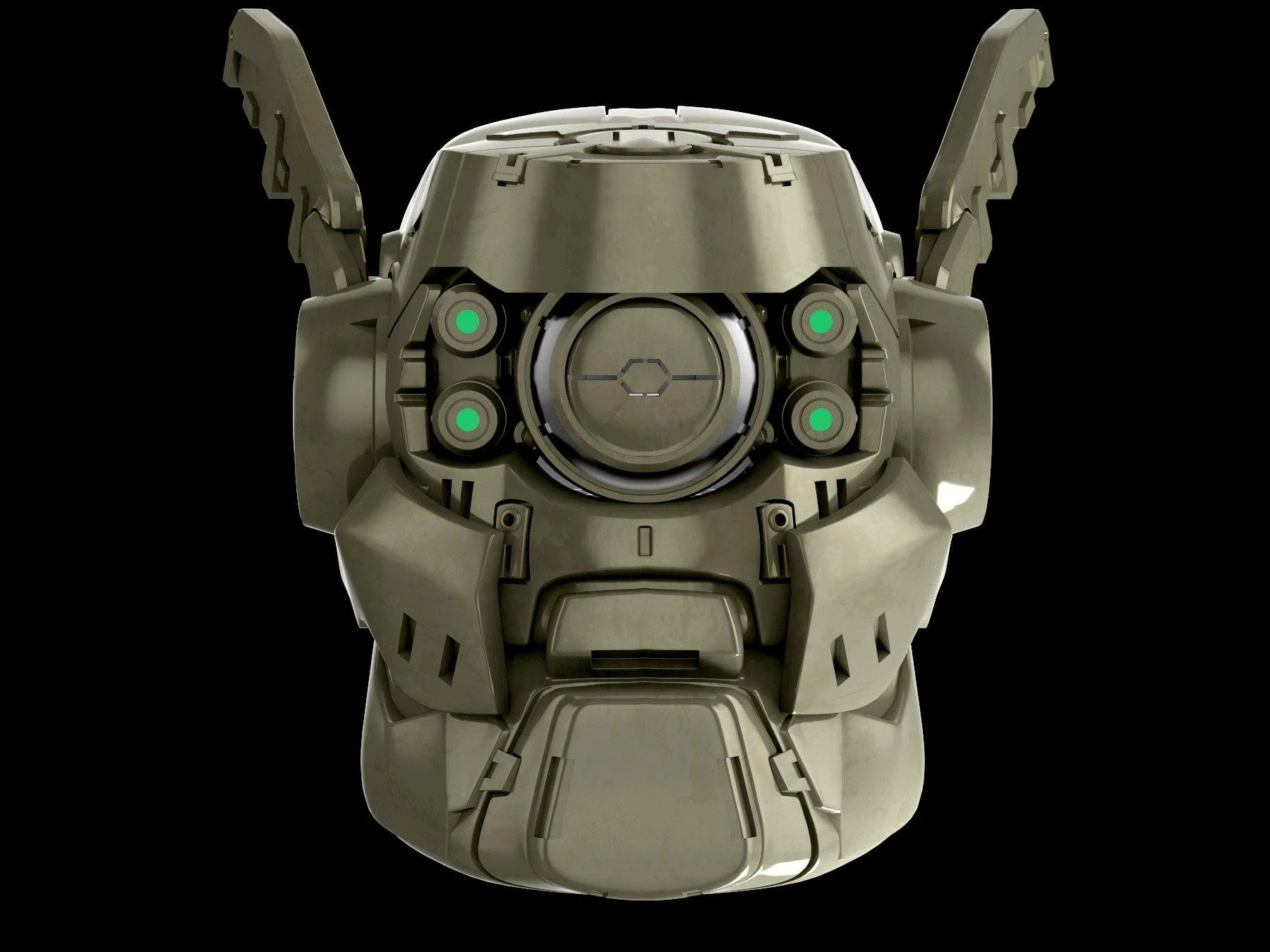 Briareos Hecatonchires Appleseed Alpha Full Armor STL - Image 7