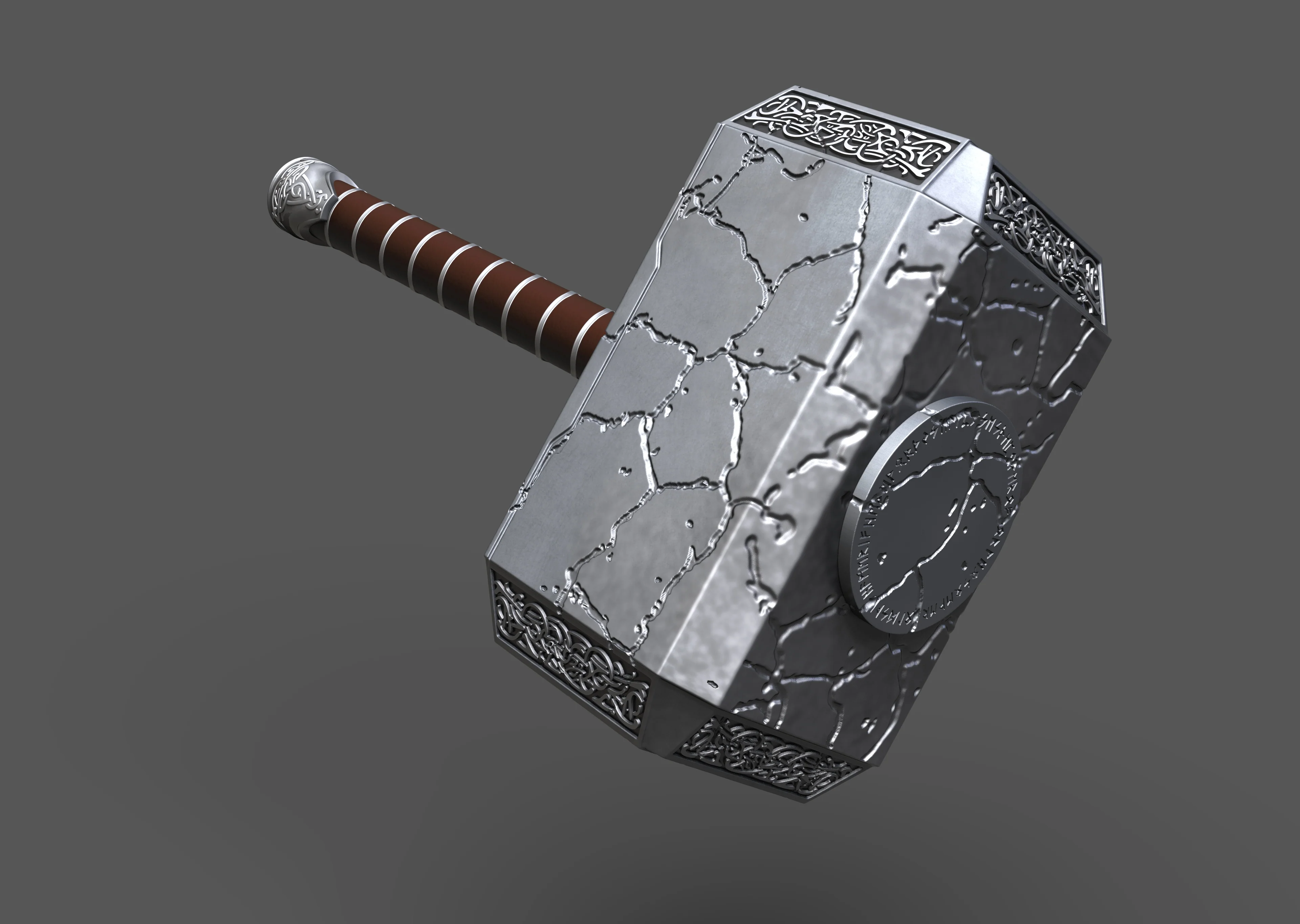 Broken Mjolnir STL- Thor Love and Thunder