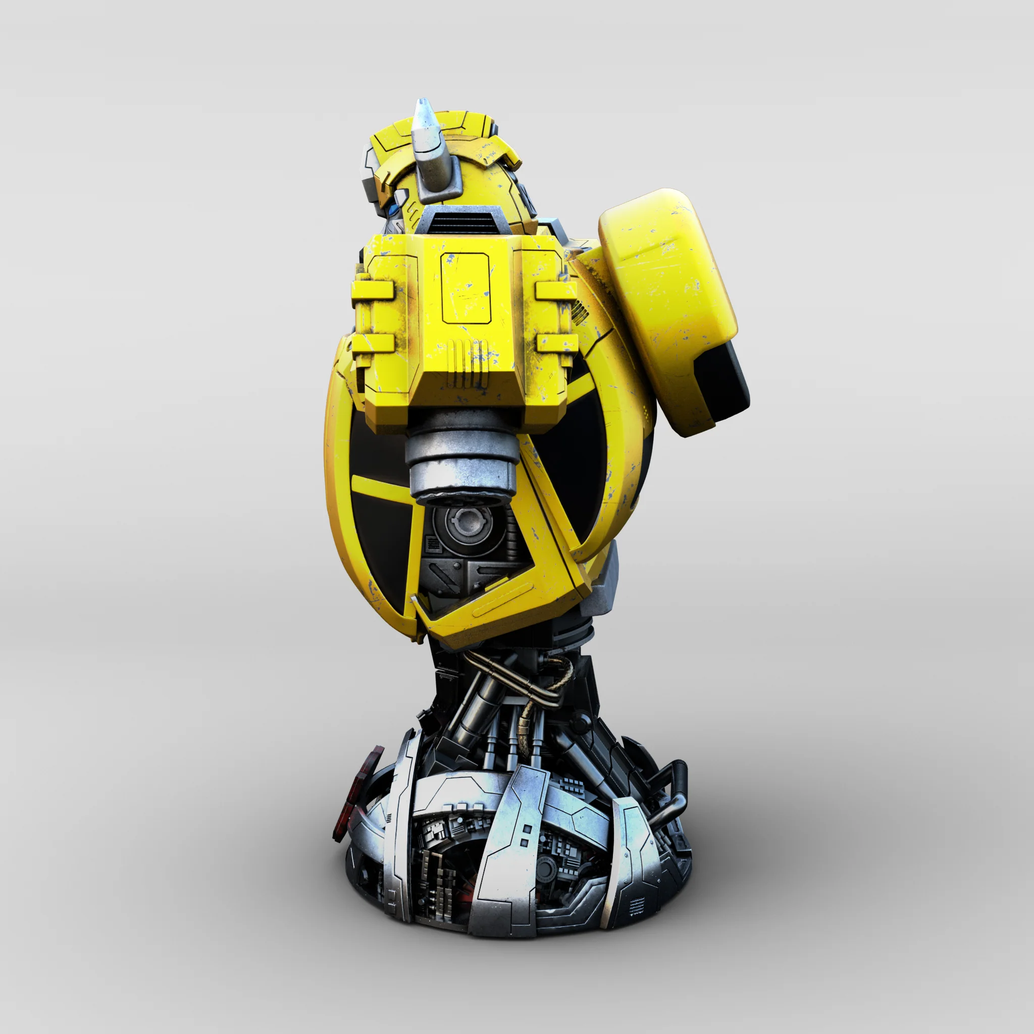 Bumblebee Bust STL - Image 3
