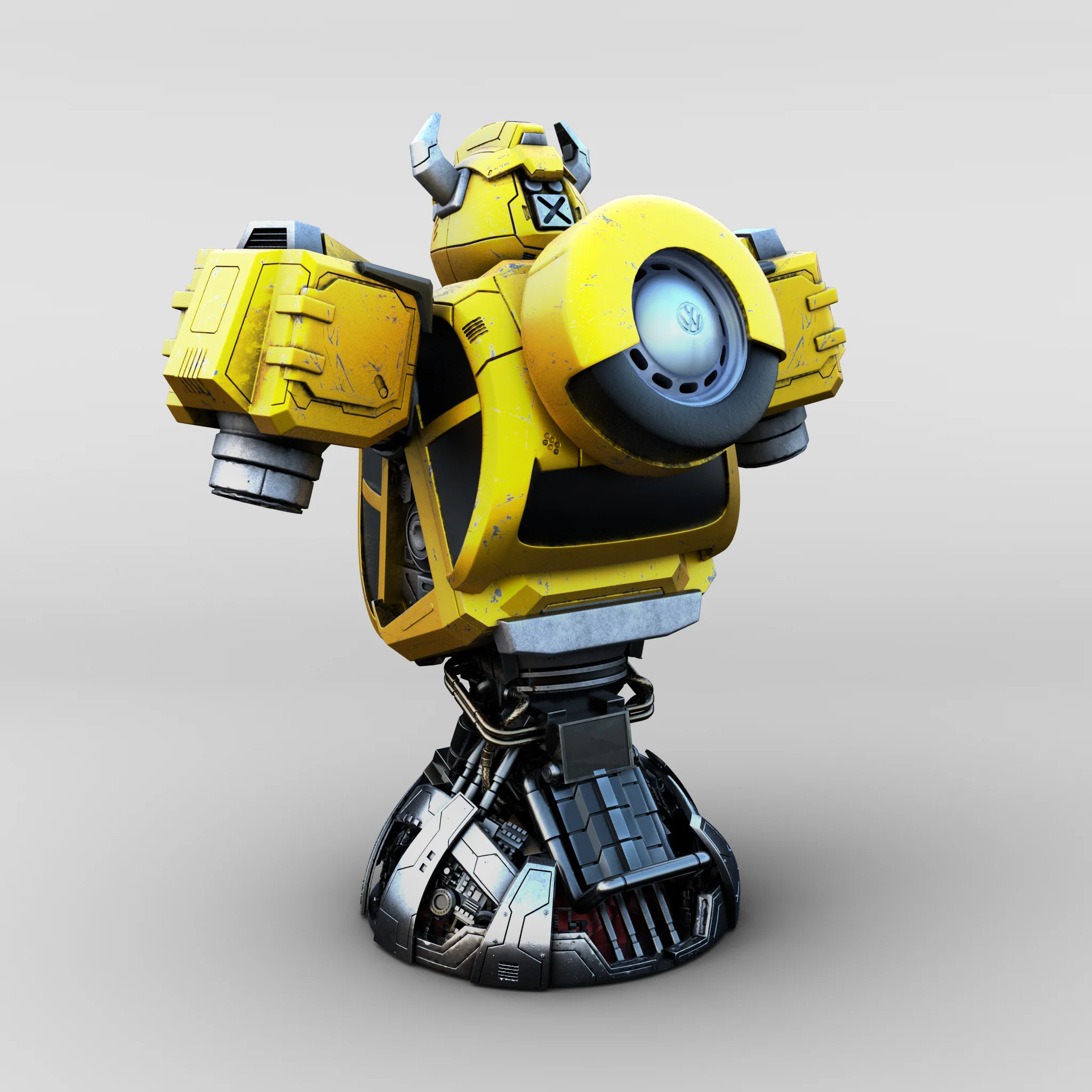 Bumblebee Bust STL - Image 4