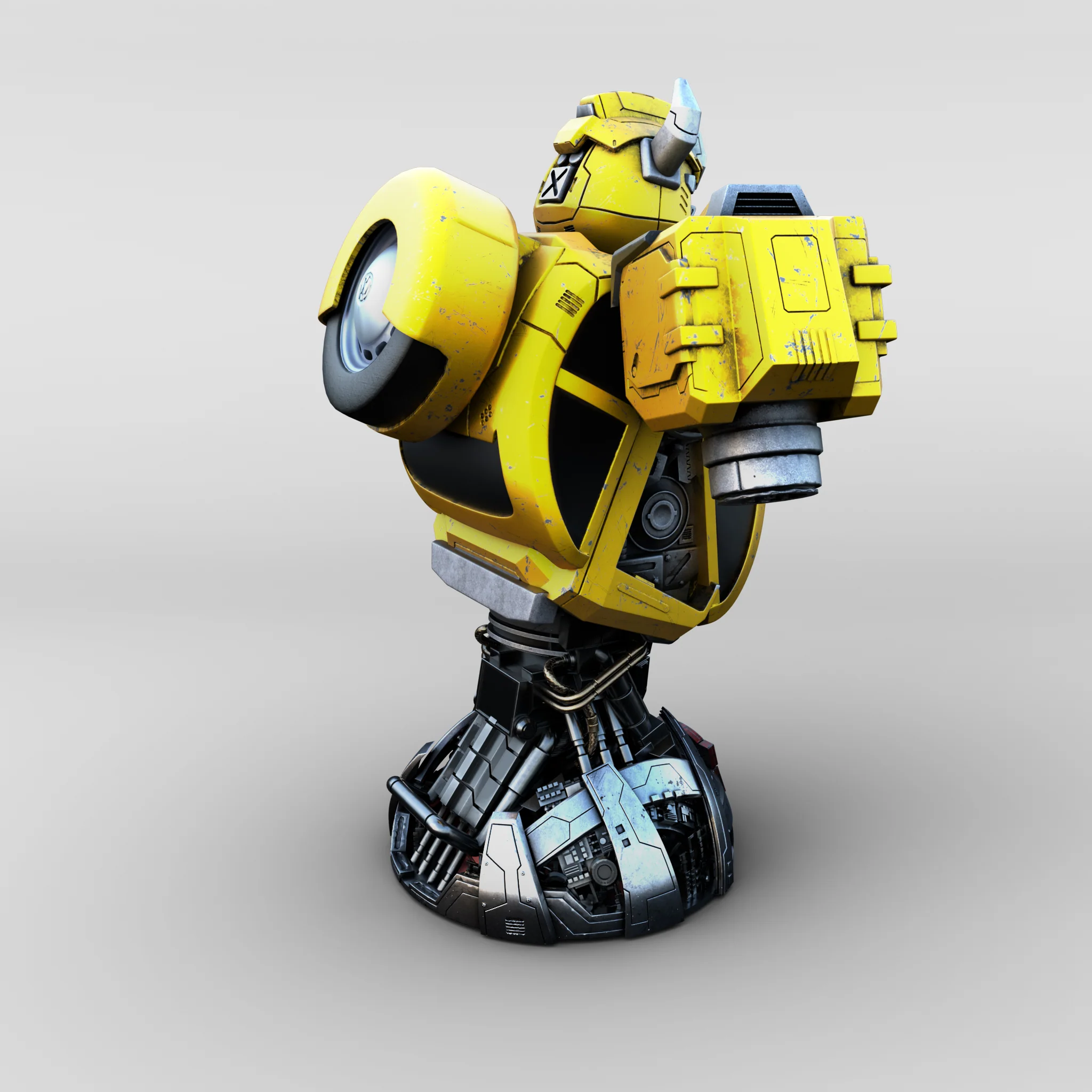 Bumblebee Bust STL - Image 6