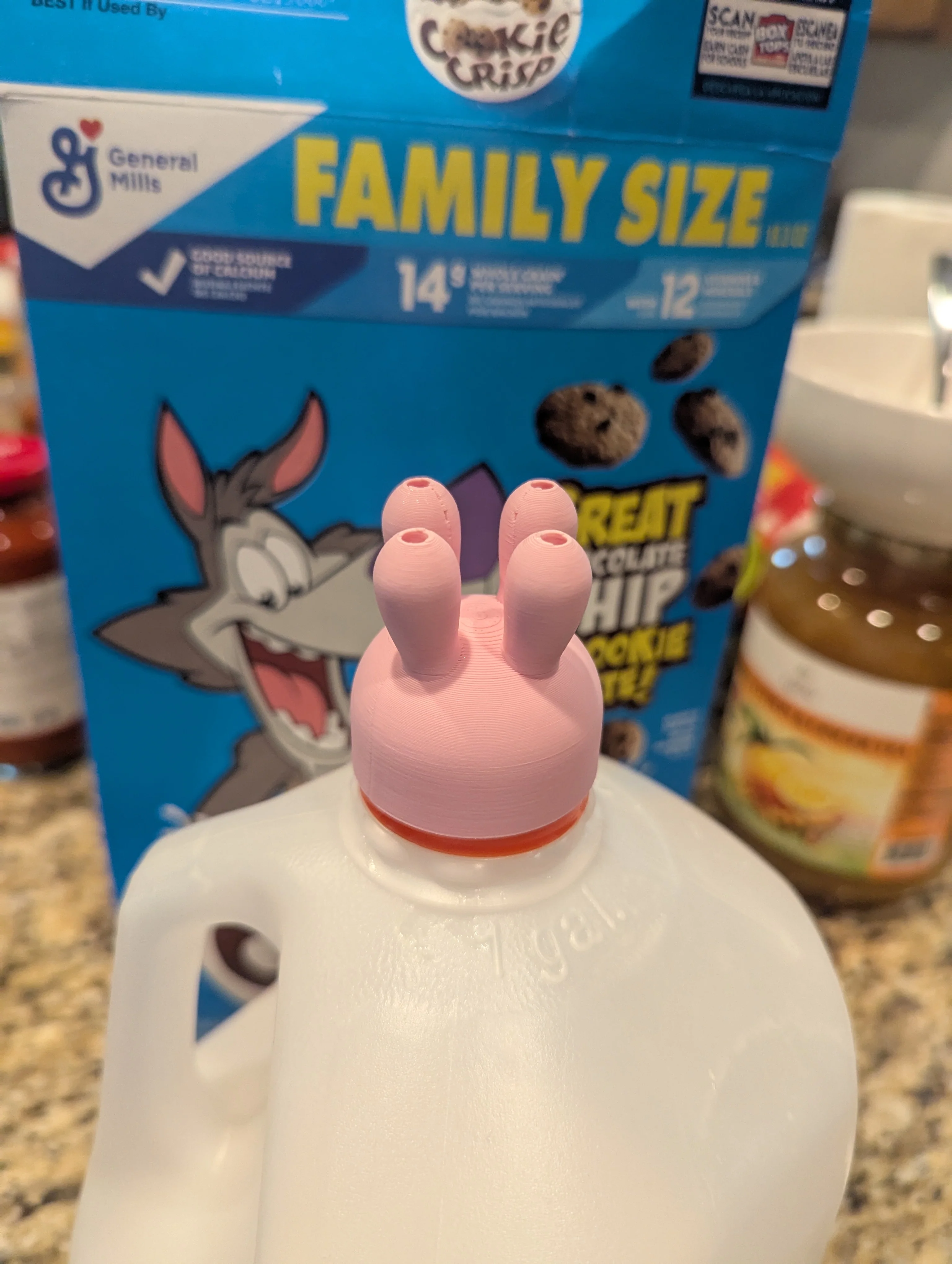 Cow Udder Milk Jug Topper - Image 2