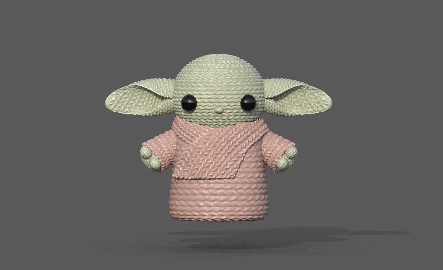 Crochet Baby Yoda