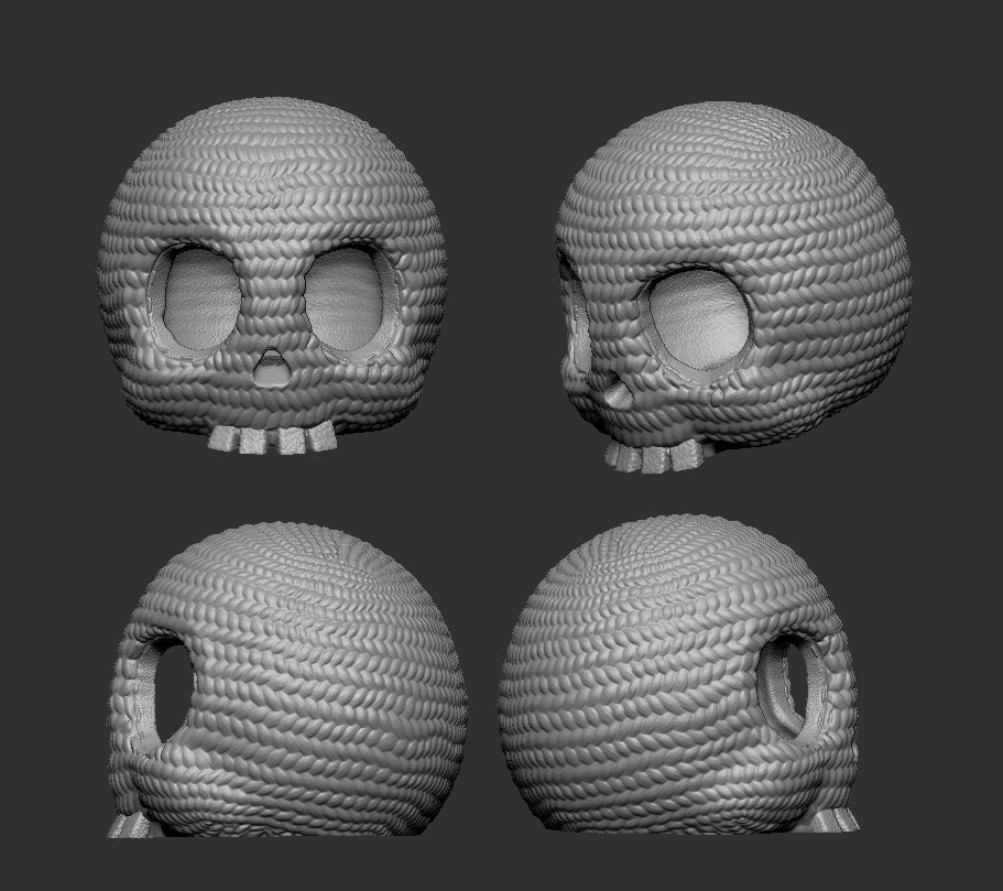 Crochet Skull