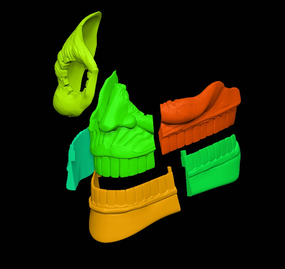 Dandadan Acrosilk Masks Full and Half Versions - Image 6