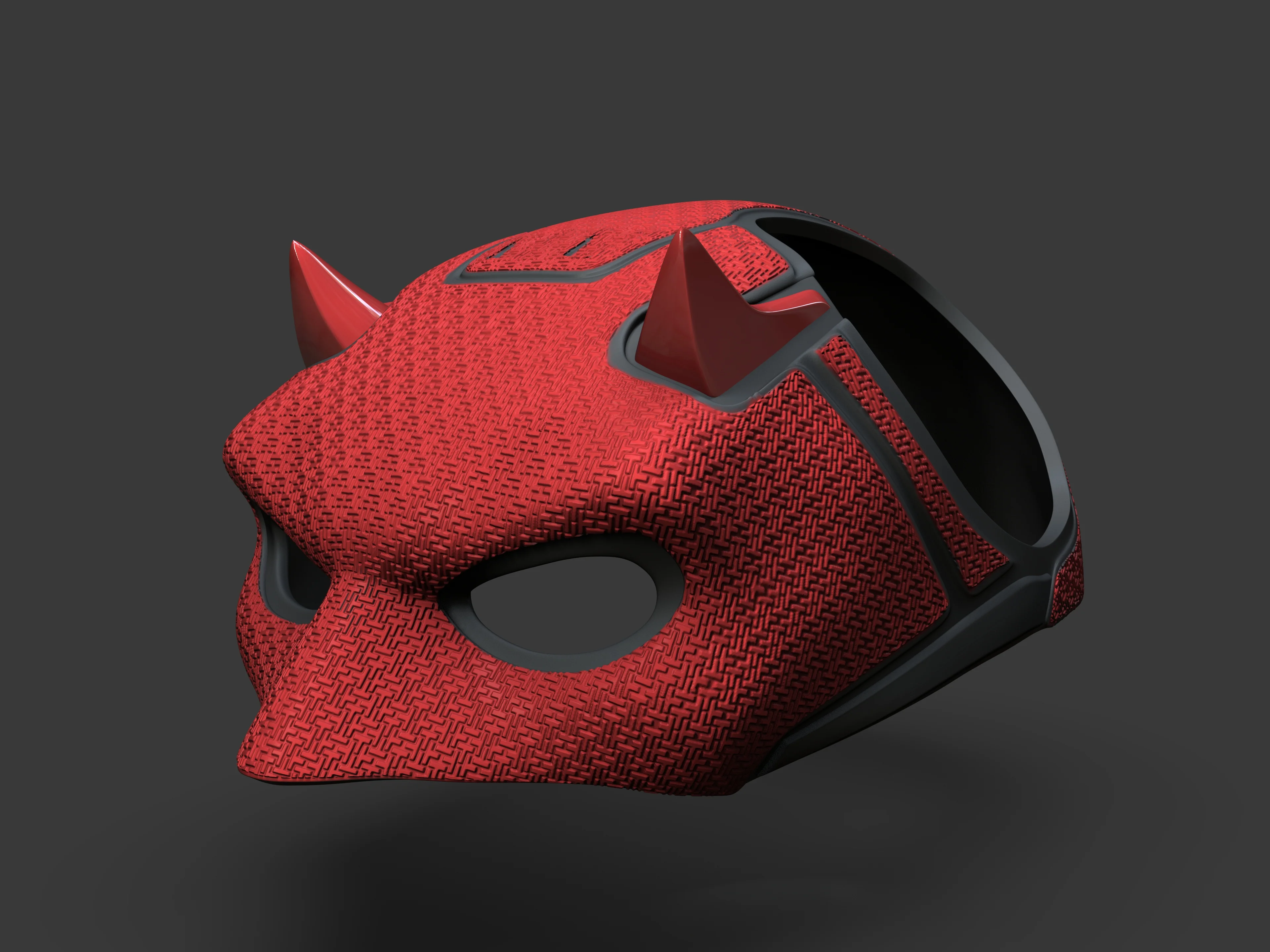 Daredevil Cat Cowl 3d Printing STL File - Image 10