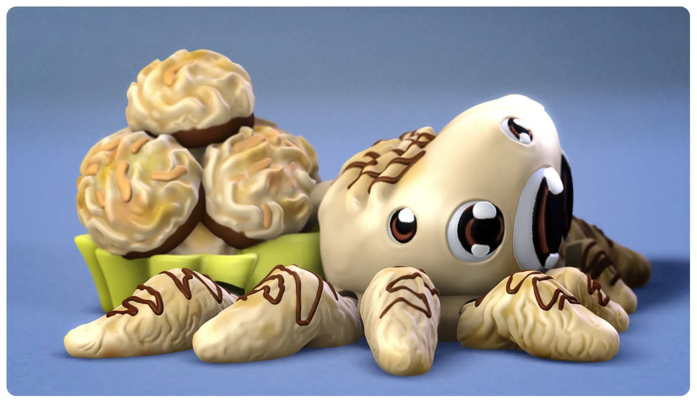 Dessert Spider Macaron - Image 3