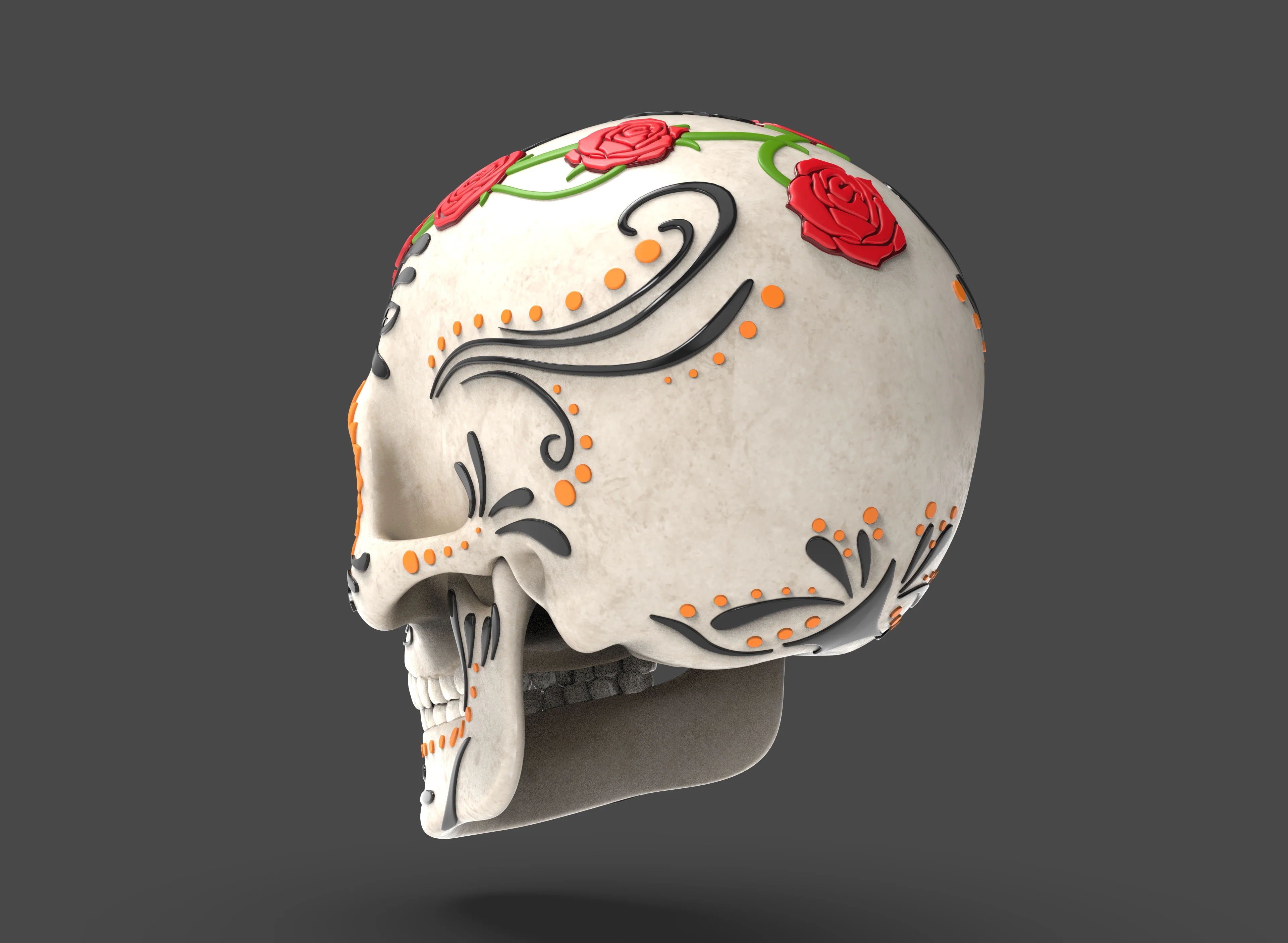 Dia de Los Muertos Skull - Image 5