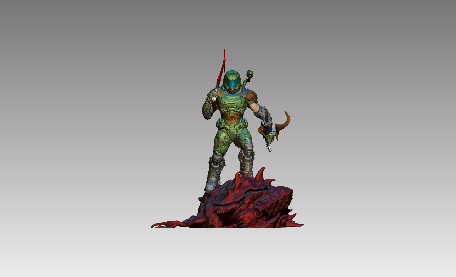 Doom Guy Figure