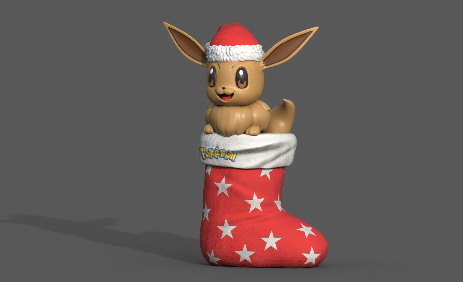 Eevee Christmas Stocking - Image 3