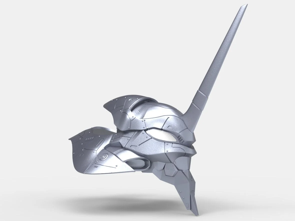 Evangelion Unit 001 Helmet STL - Image 5