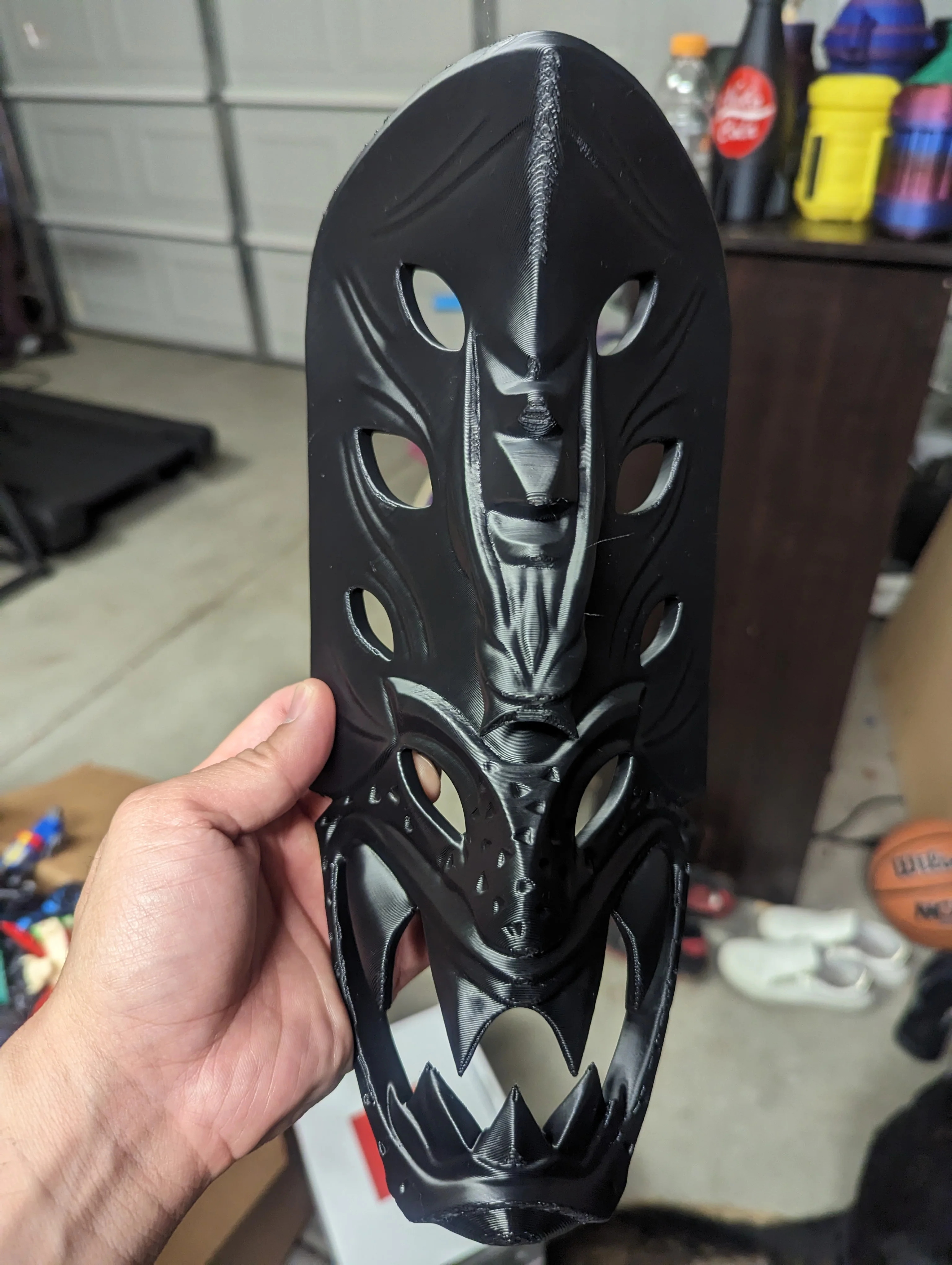 Filipino Bakunawa Tribal Mask