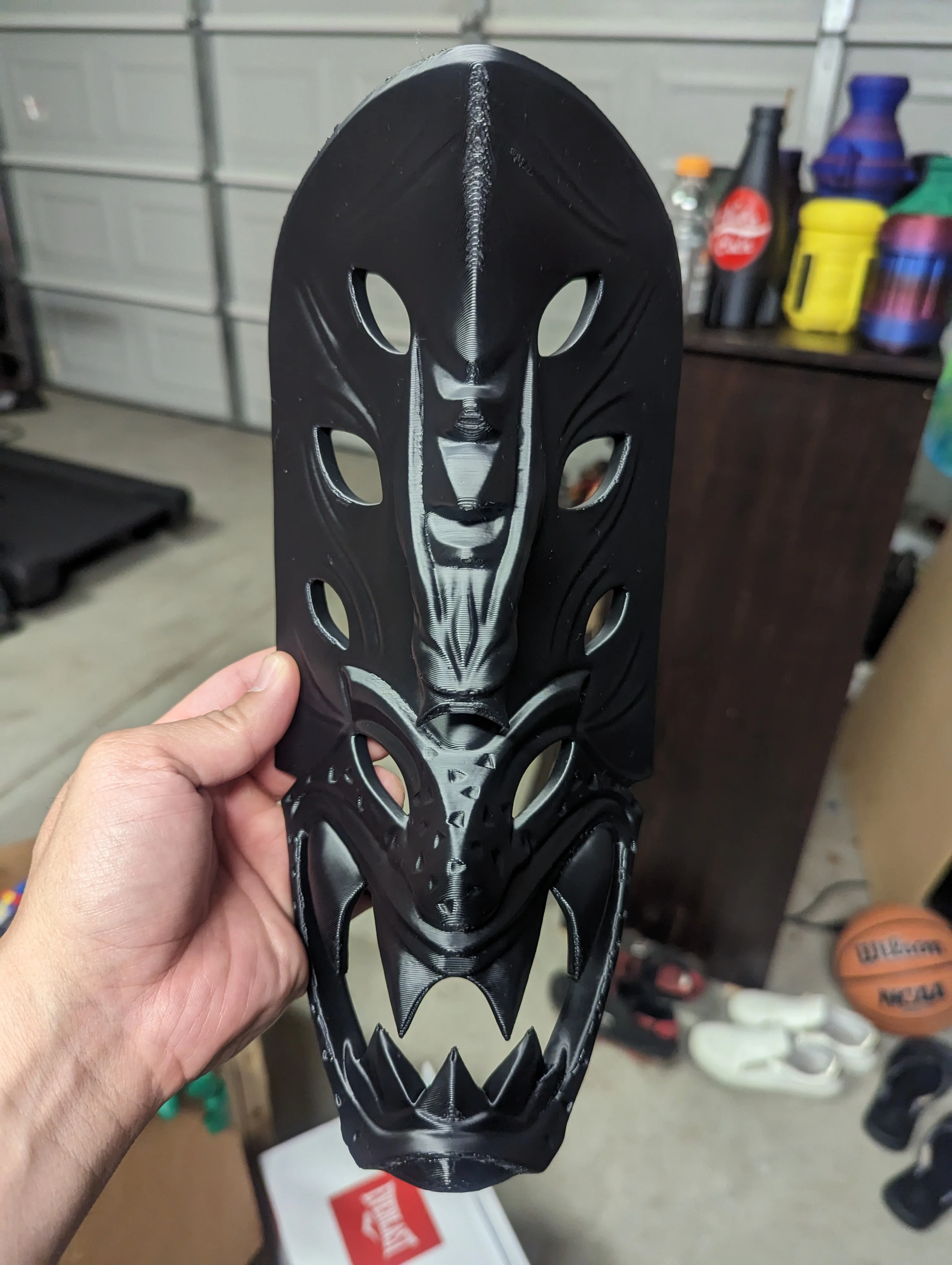 Filipino Bakunawa Tribal Mask - Image 3