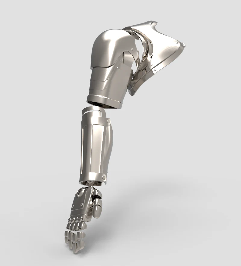 Full Metal Alchemist Edward Elric Arm STL - Image 10