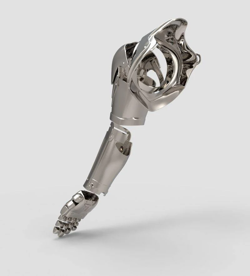 Full Metal Alchemist Edward Elric Arm STL - Image 6