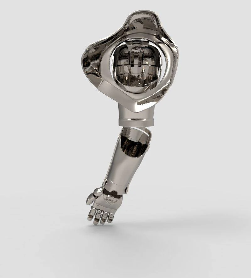 Full Metal Alchemist Edward Elric Arm STL - Image 7