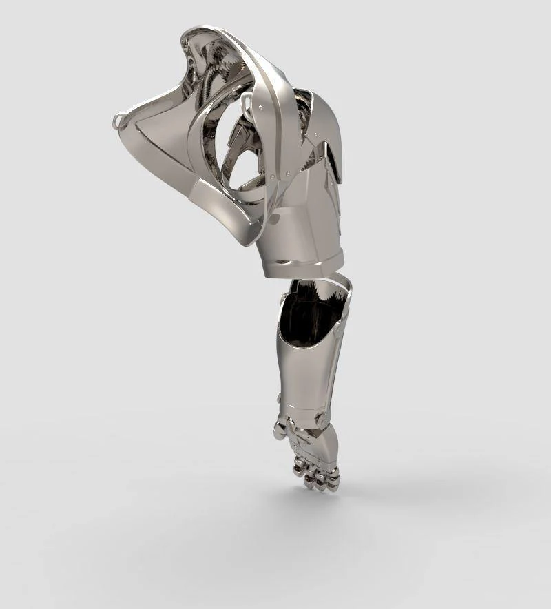 Full Metal Alchemist Edward Elric Arm STL - Image 8
