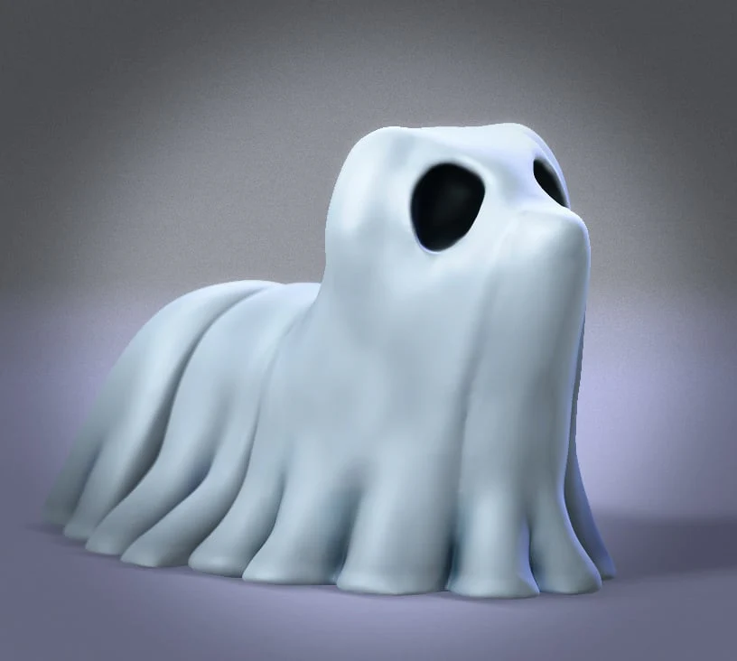 Flexi Ghost Dog