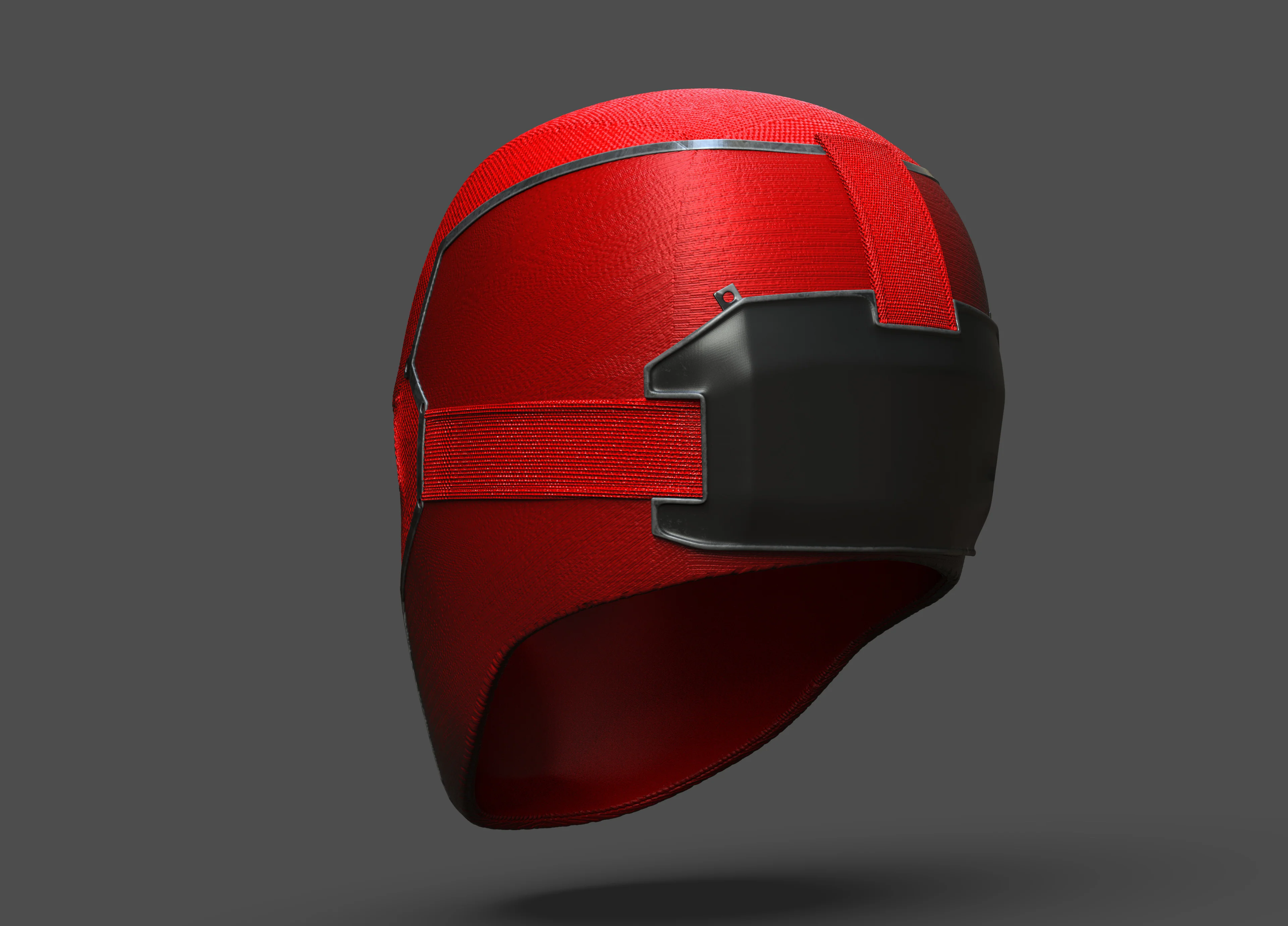 Gotham Knights Red Hood Helmet STL - Image 3