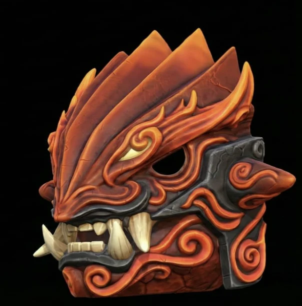 Groudon Menpo Mask - Image 2