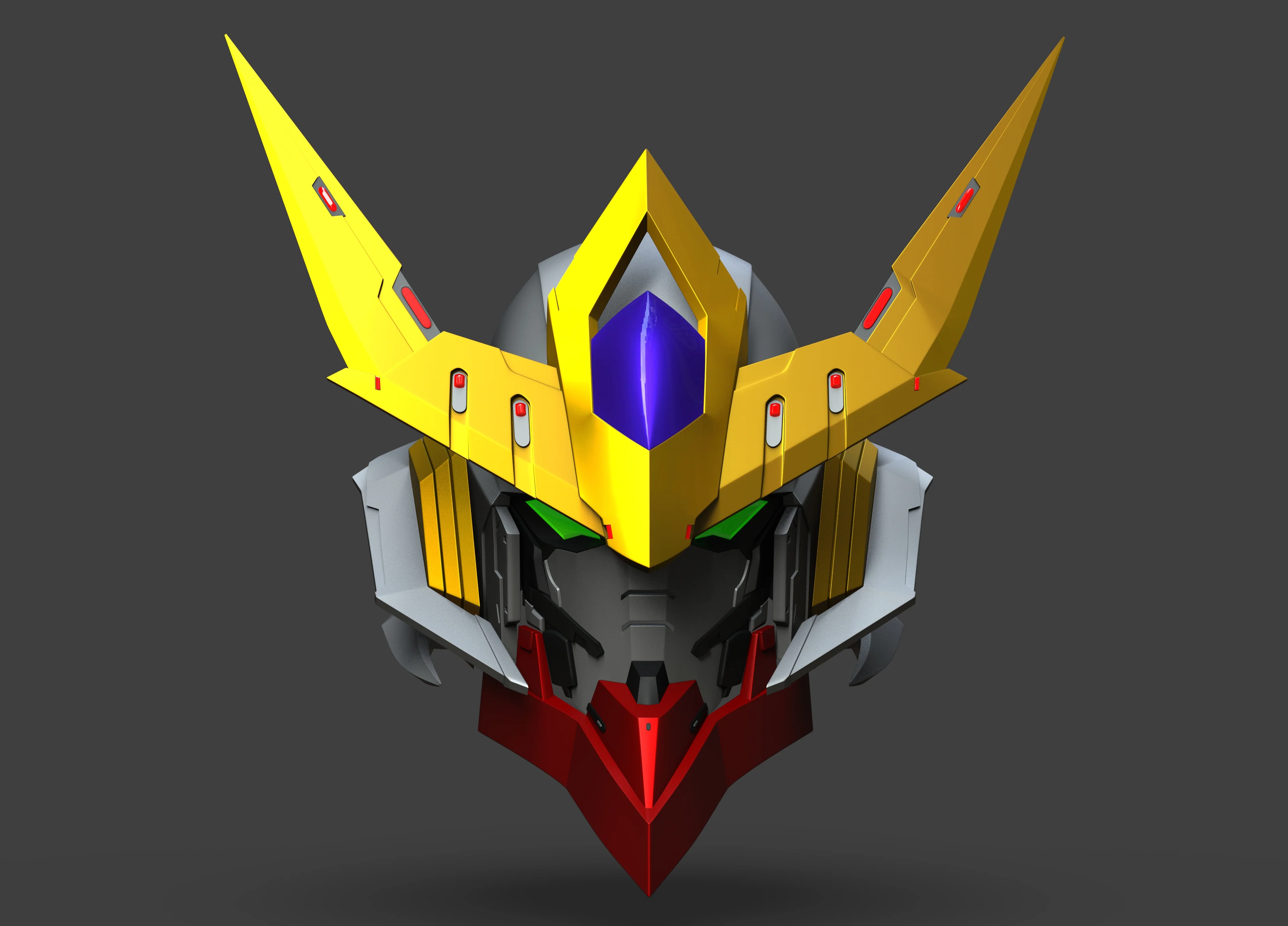 Gundam Barbatos Helmet STL - Image 6