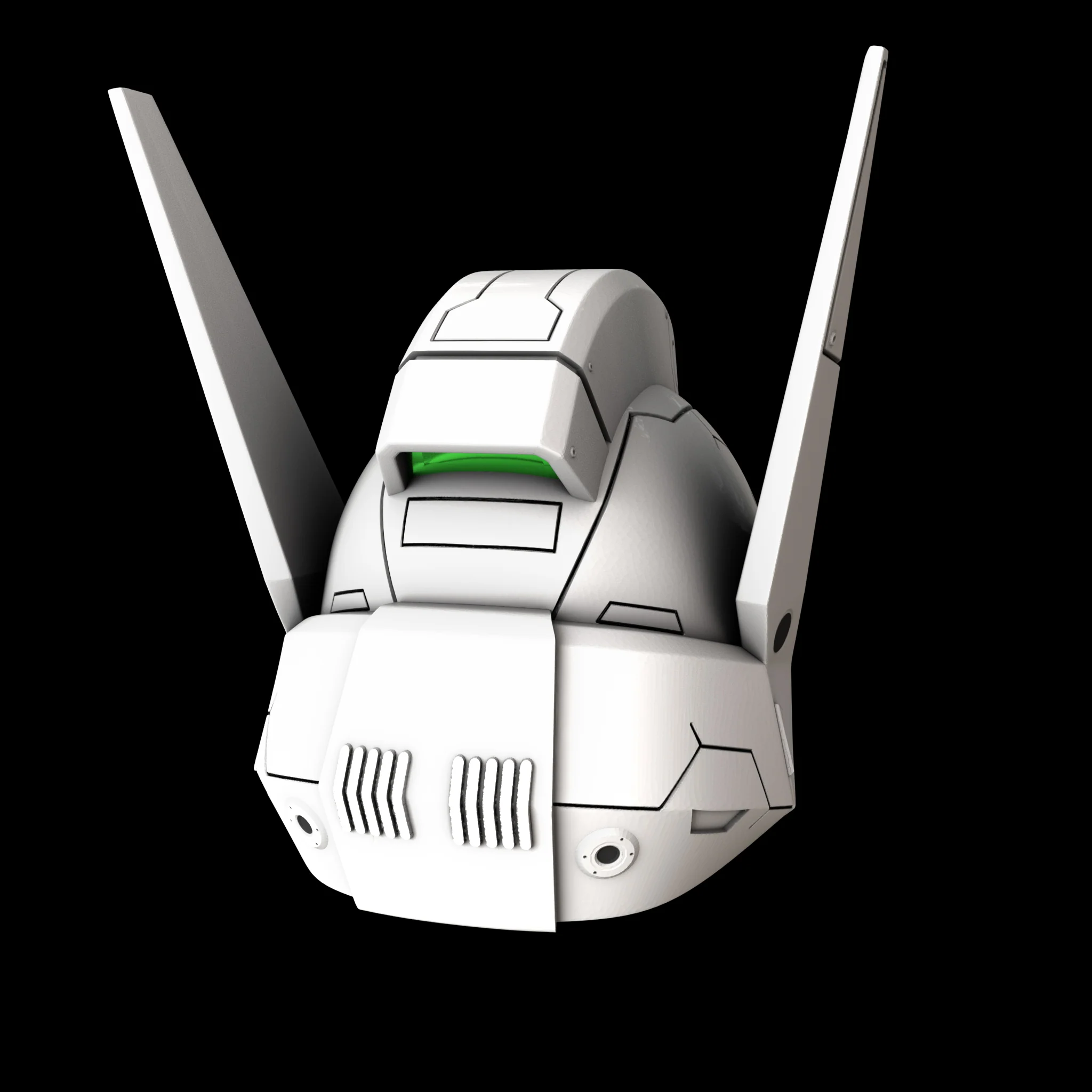 Gundam Lfrith Helmet STL - Image 3
