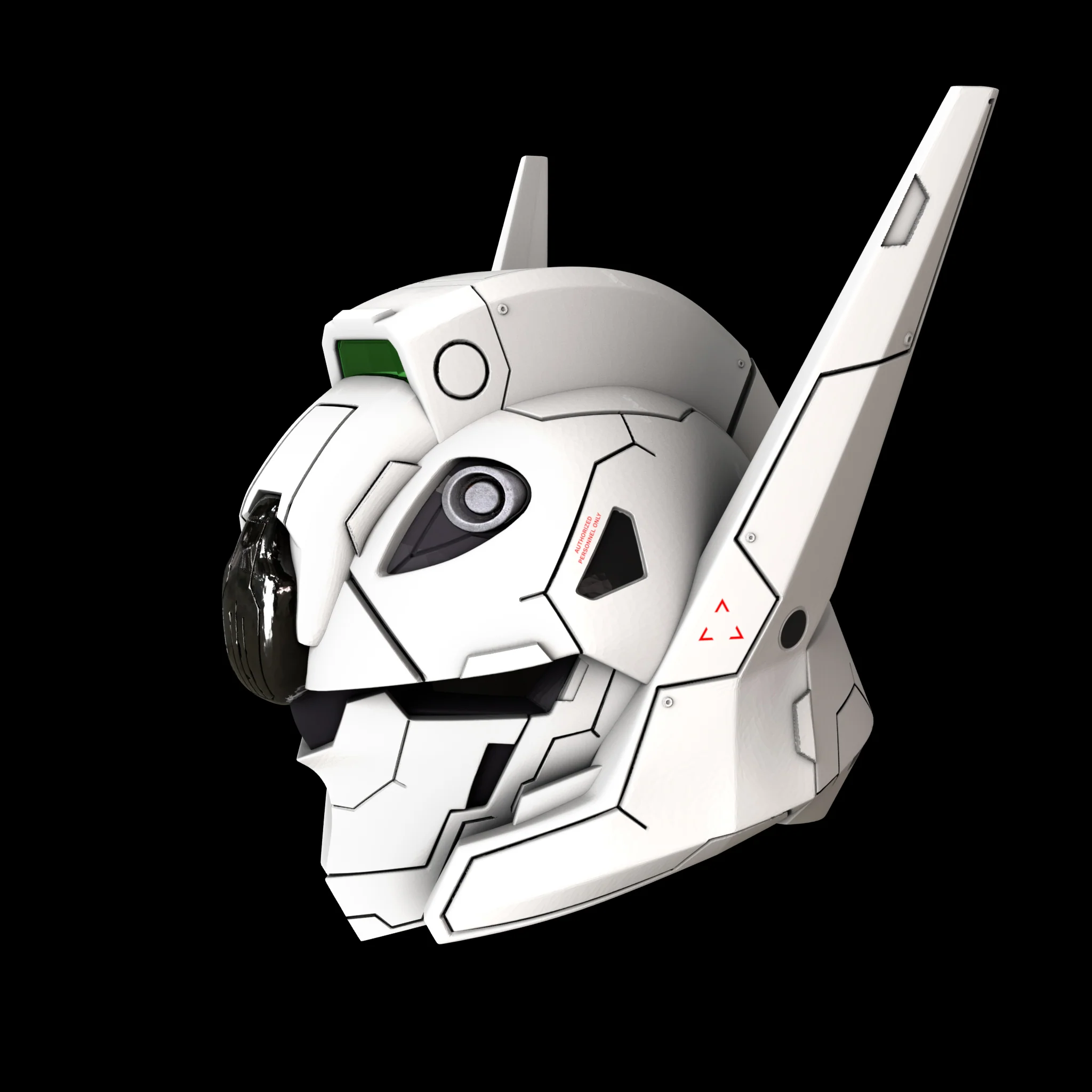 Gundam Lfrith Helmet STL - Image 5
