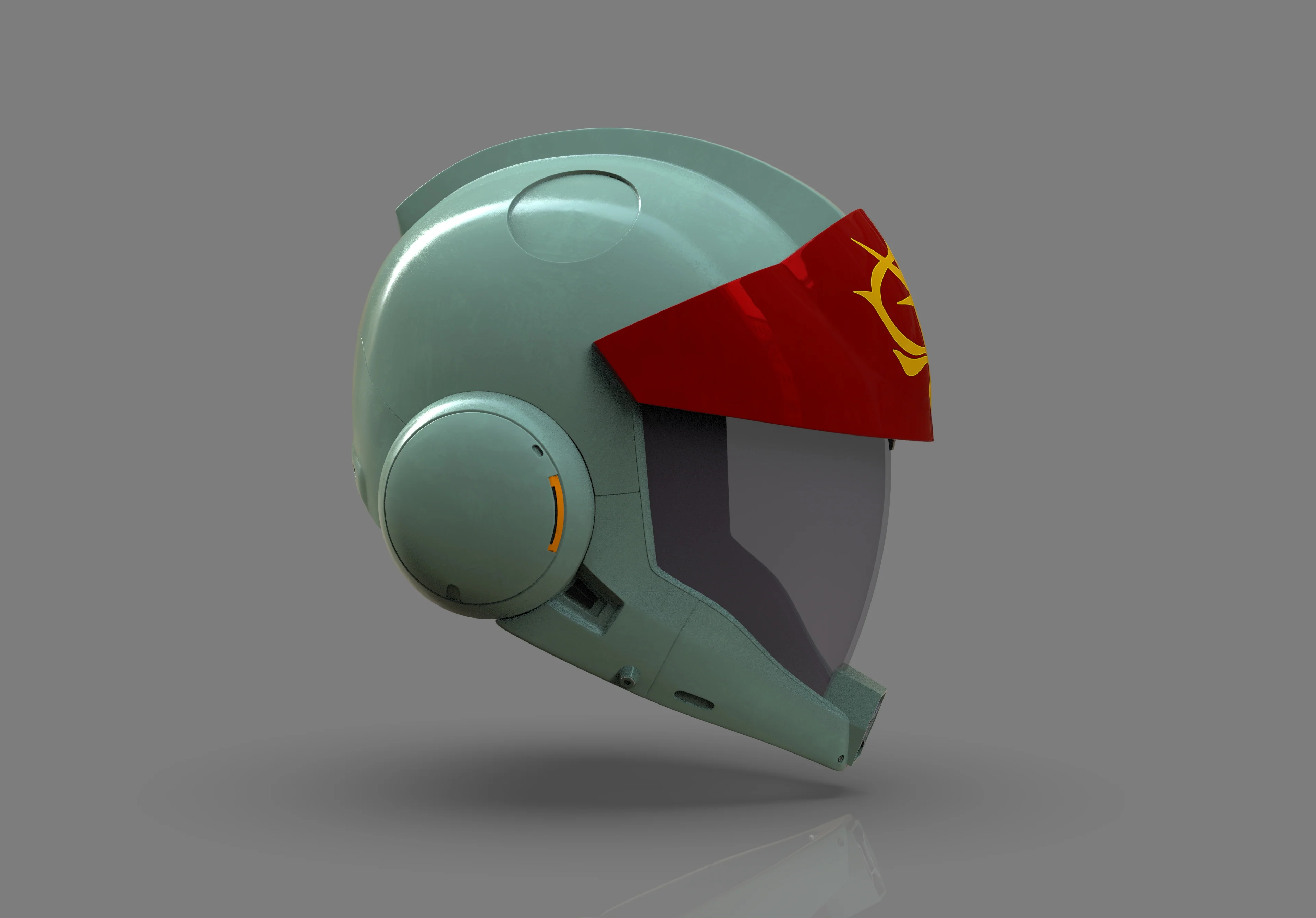Gundam Requiem Pilot Helmet - Image 3