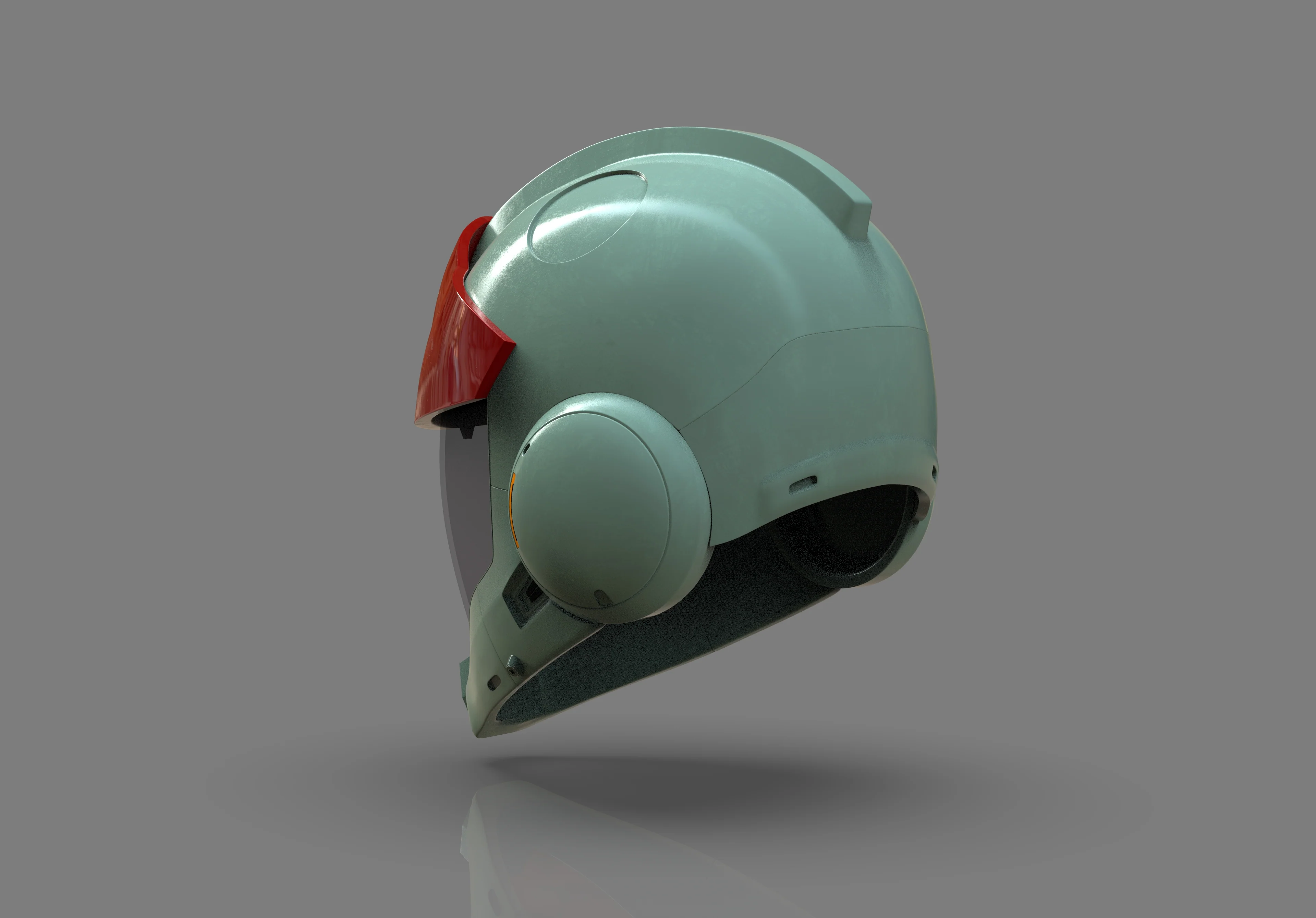 Gundam Requiem Pilot Helmet - Image 4