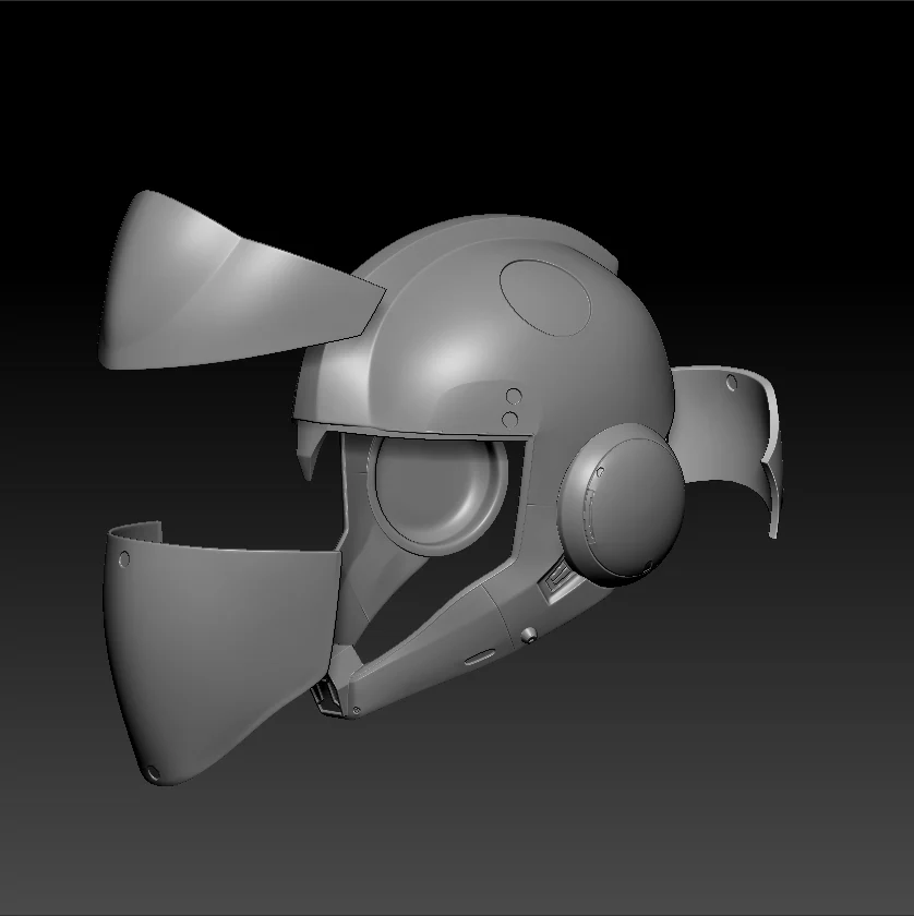 Gundam Requiem Pilot Helmet - Image 6