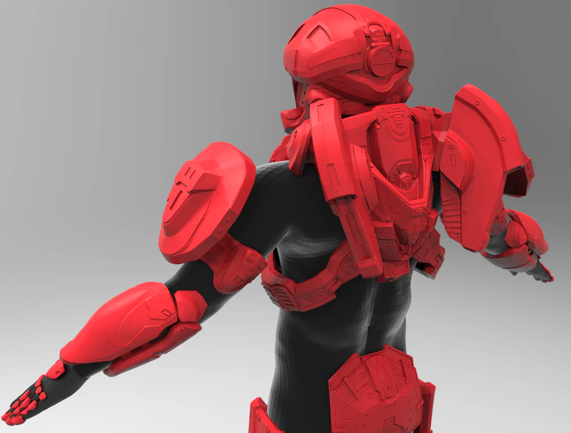 Halo 4 Recon Armor with MA37 Rifle - Image 18