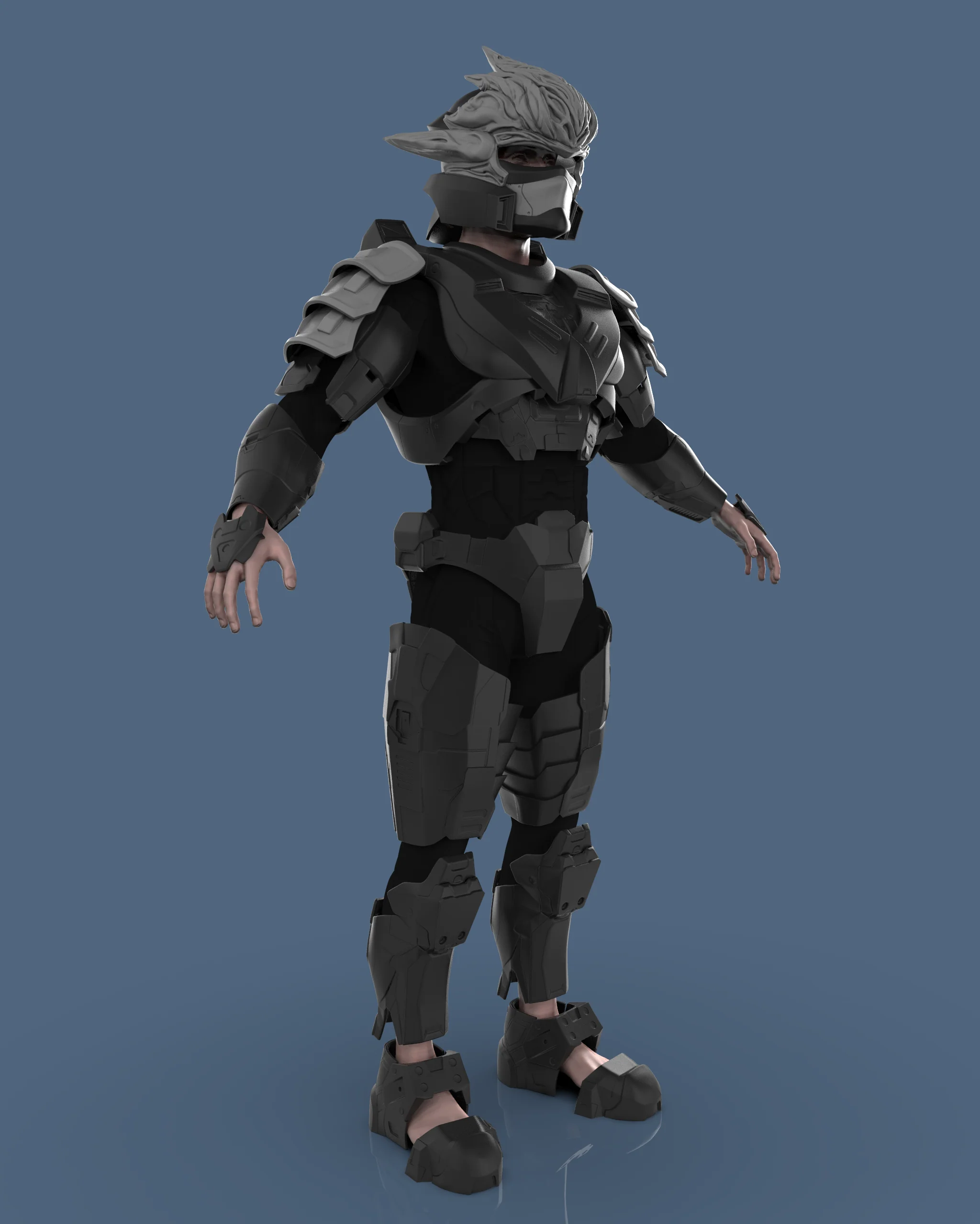 Halo Hayabusa Armor STL
