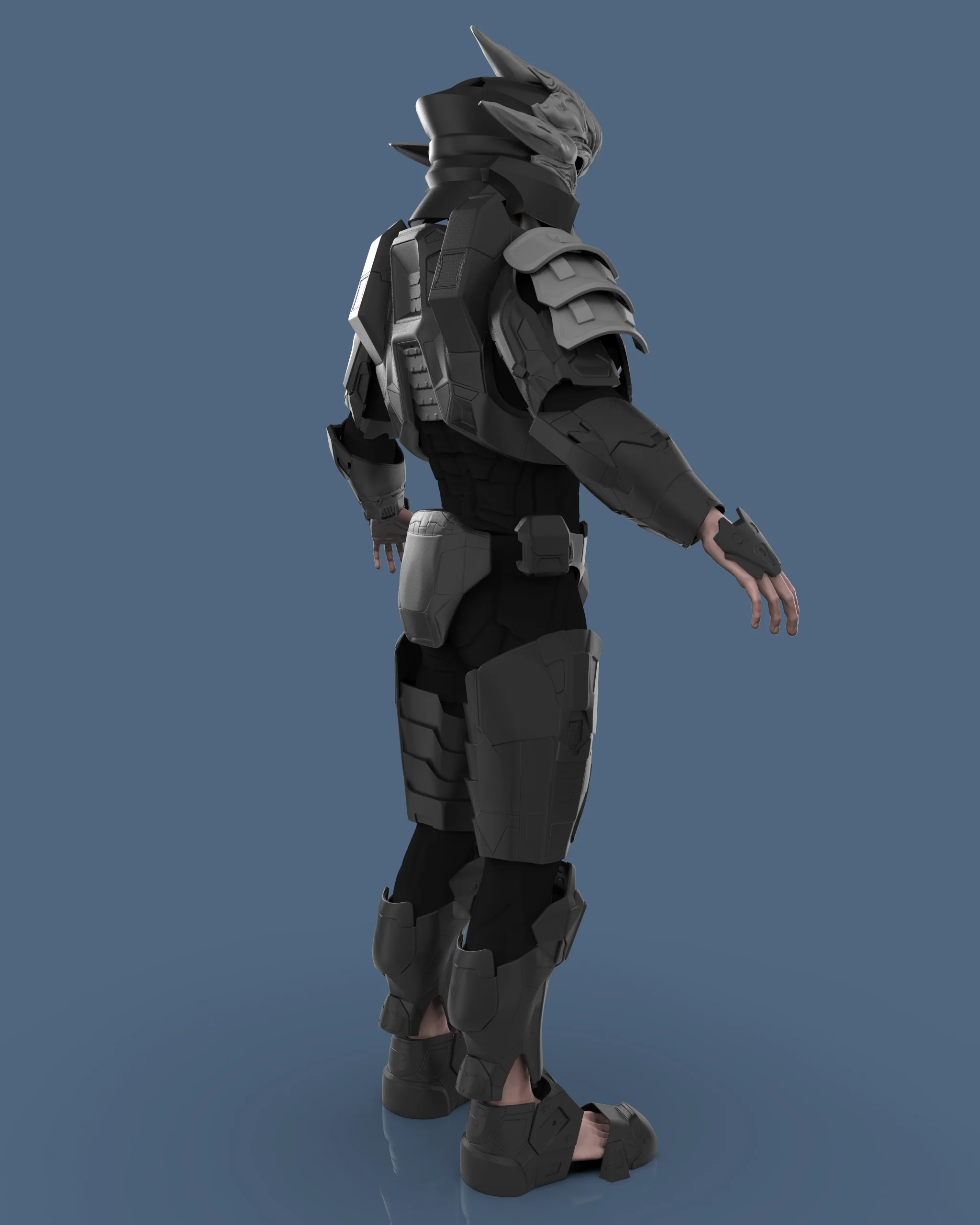 Halo Hayabusa Armor STL - Image 10