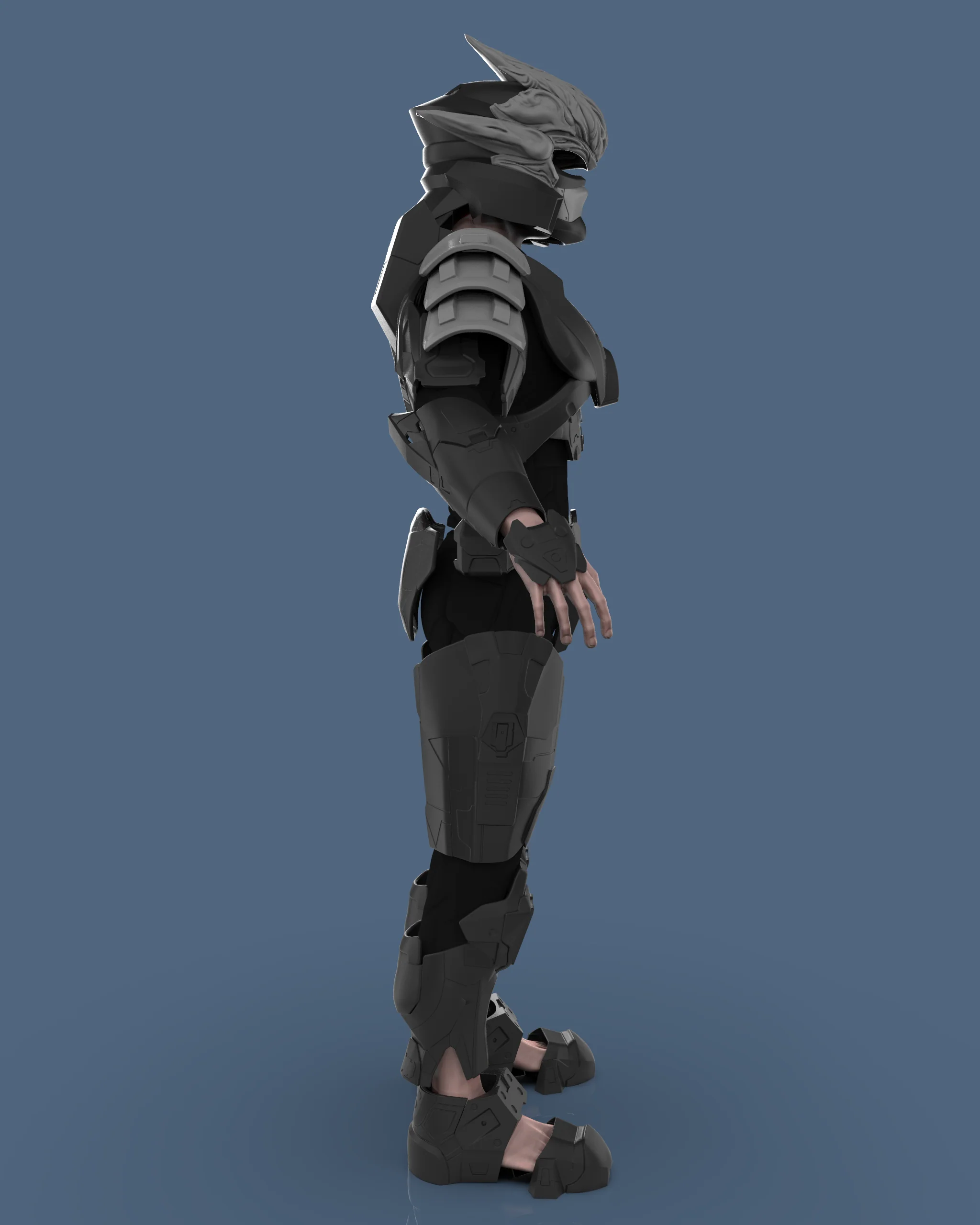 Halo Hayabusa Armor STL - Image 11