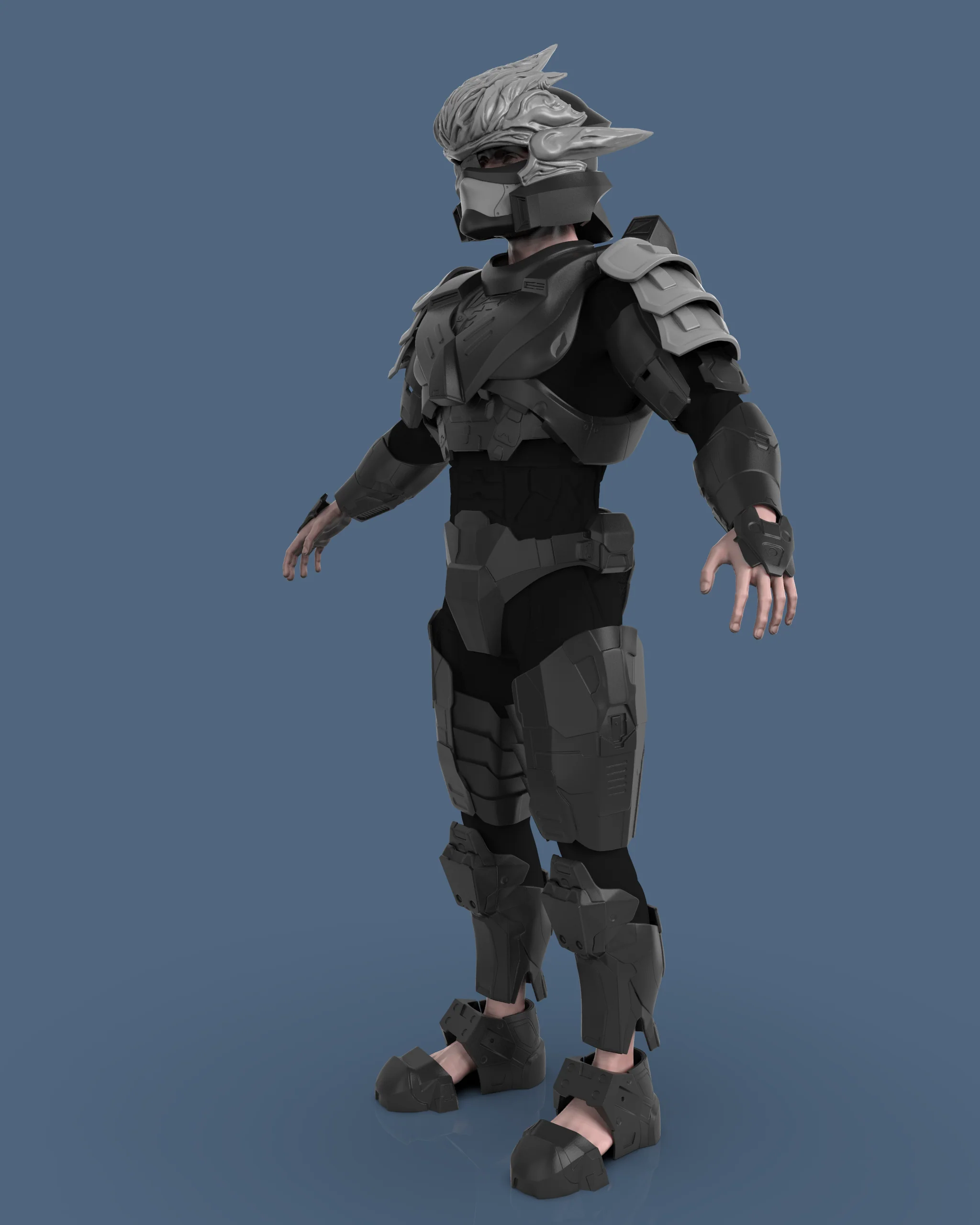 Halo Hayabusa Armor STL - Image 4