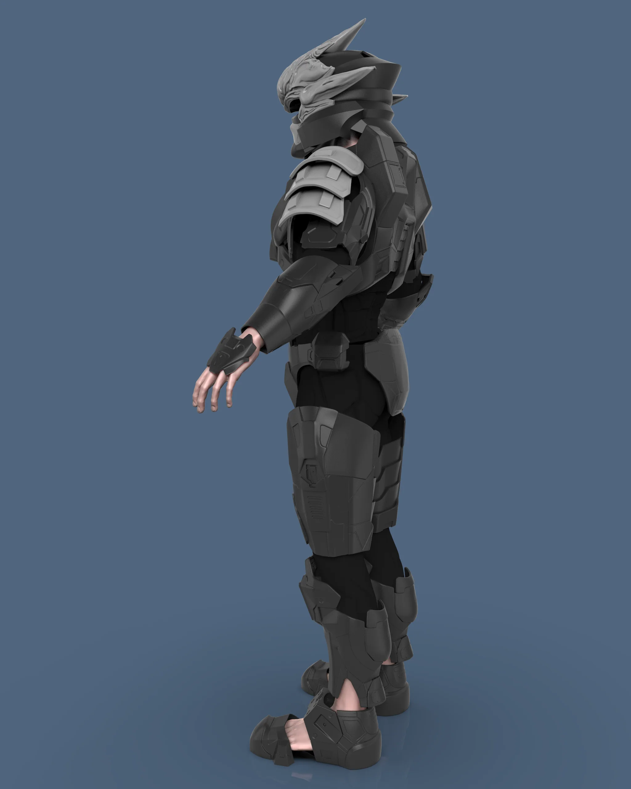 Halo Hayabusa Armor STL - Image 6