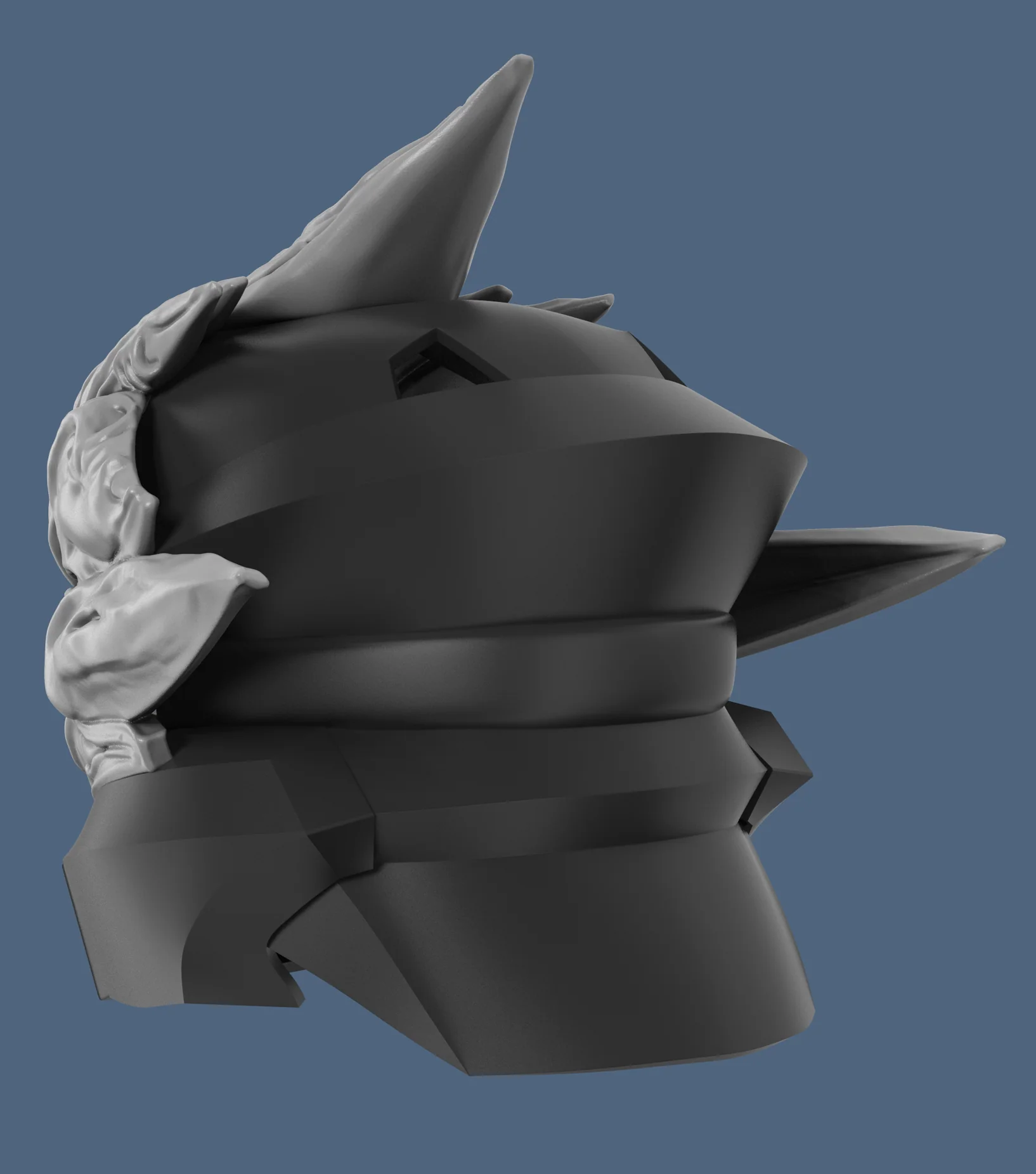 Halo Hayabusa Helmet STL - Image 2