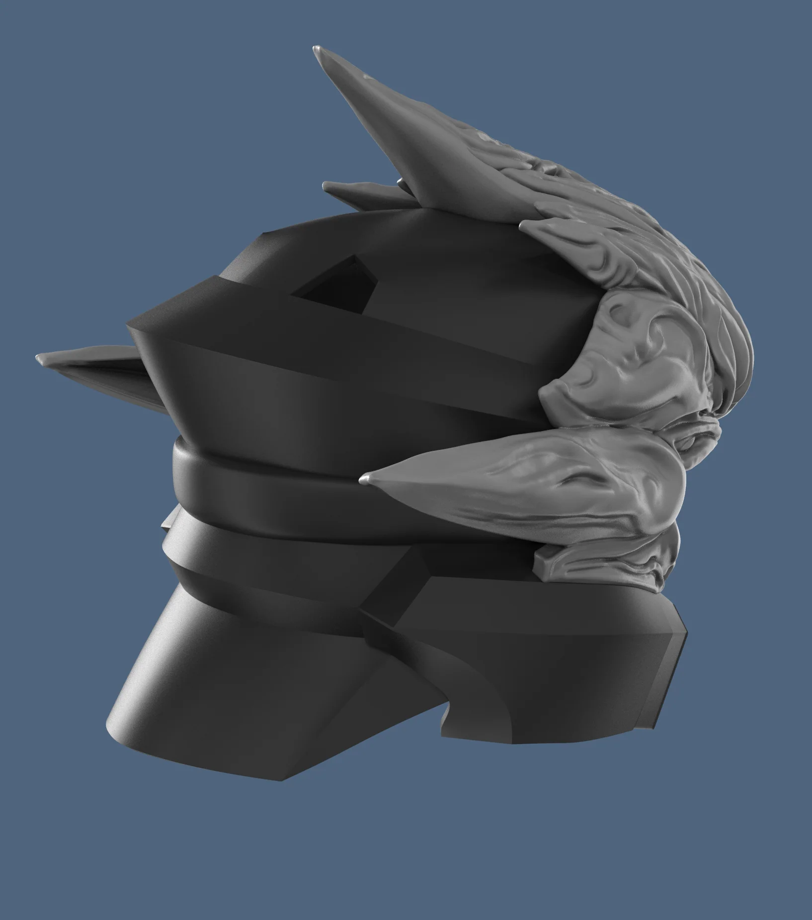 Halo Hayabusa Helmet STL - Image 4