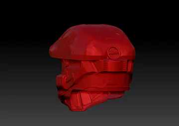Halo Master Chief Helmet and Visor - Image 3