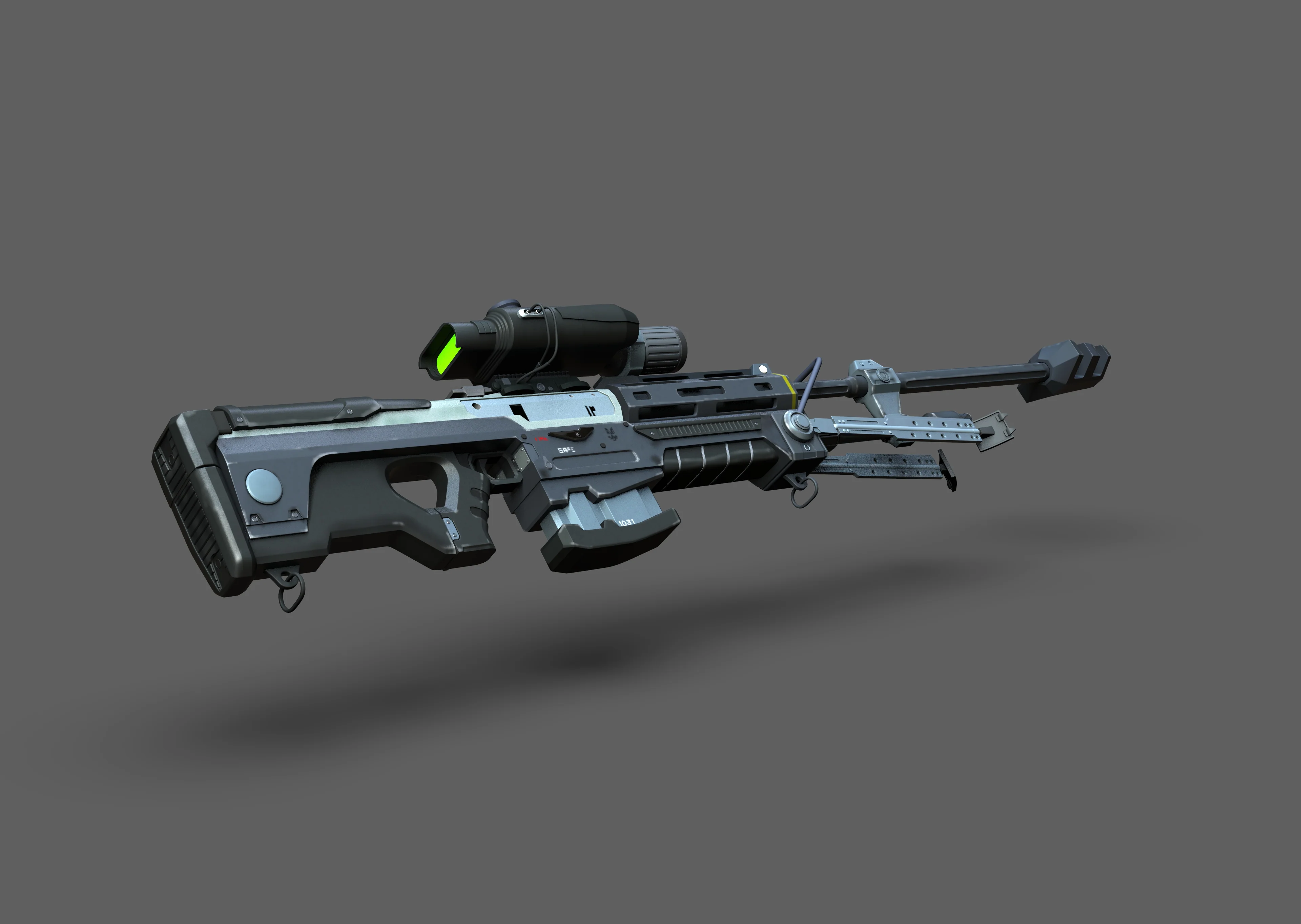 Halo SRS99 50Cal Sniper Rifle STL - Image 3