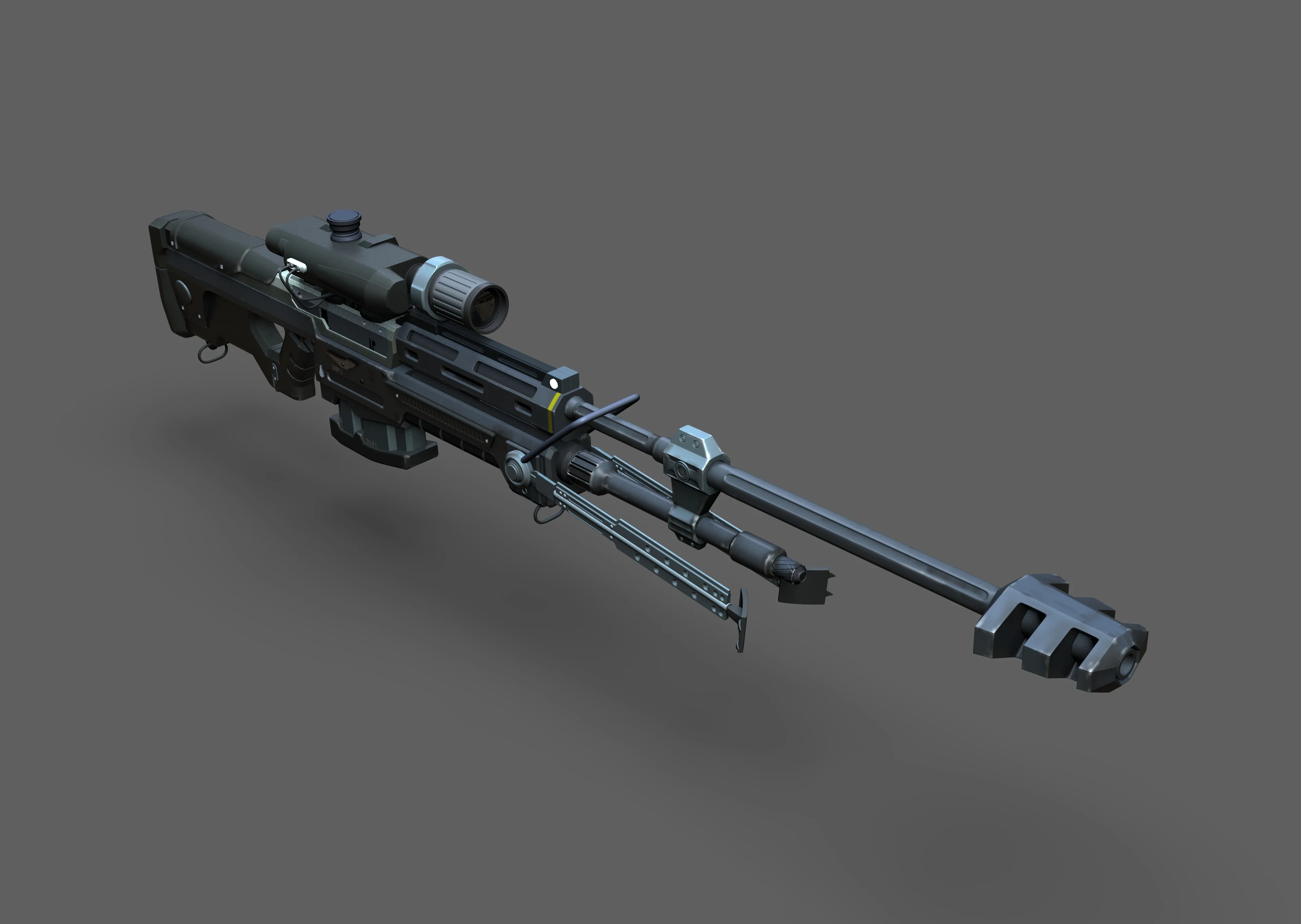 Halo SRS99 50Cal Sniper Rifle STL - Image 5