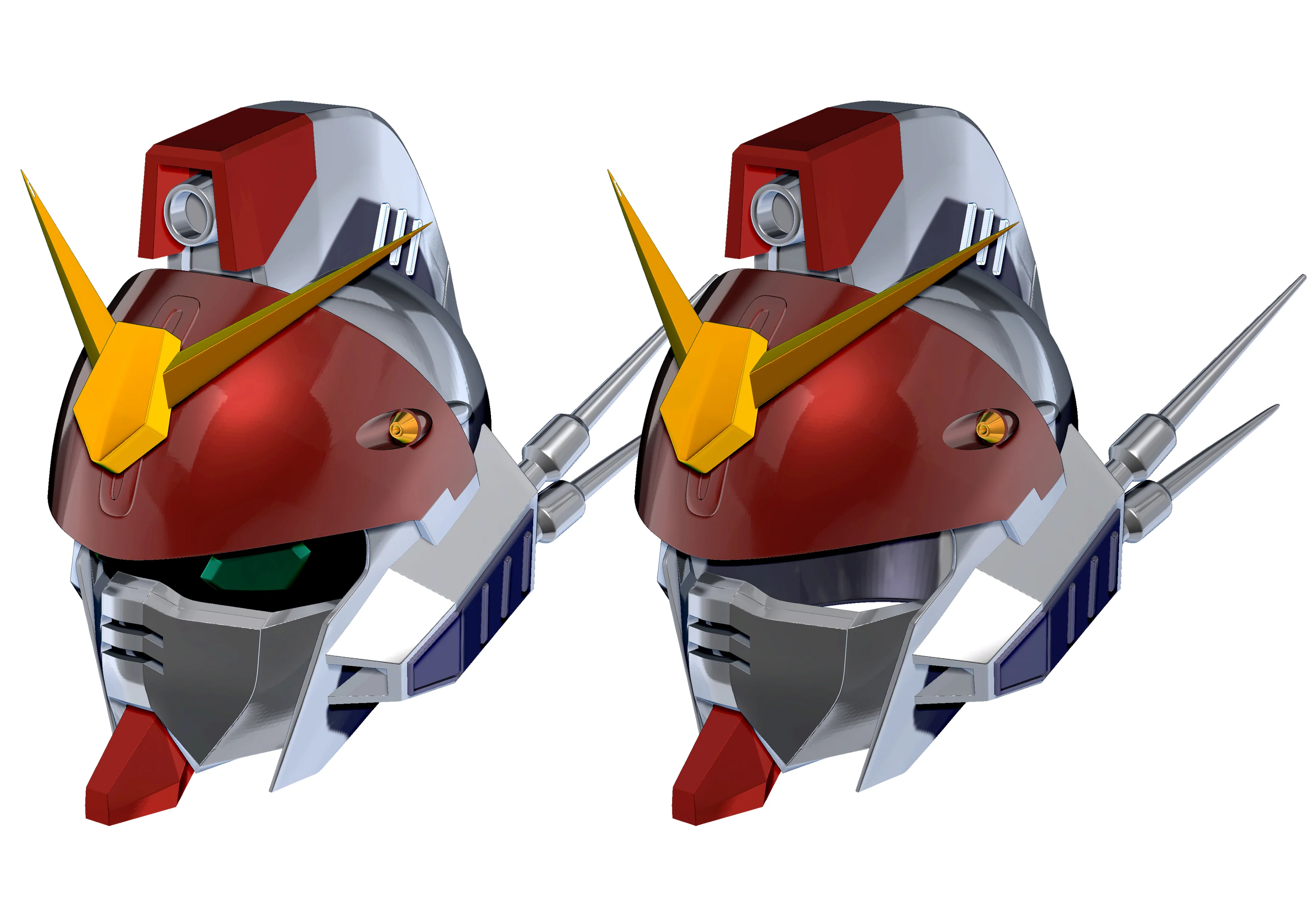 Heavy Arms Gundam Helmet - Image 7
