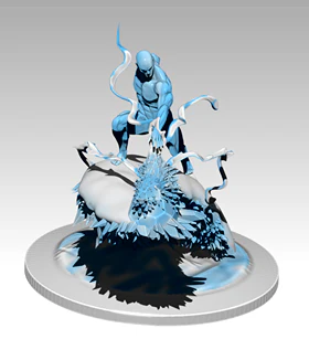 IceMan Statue
