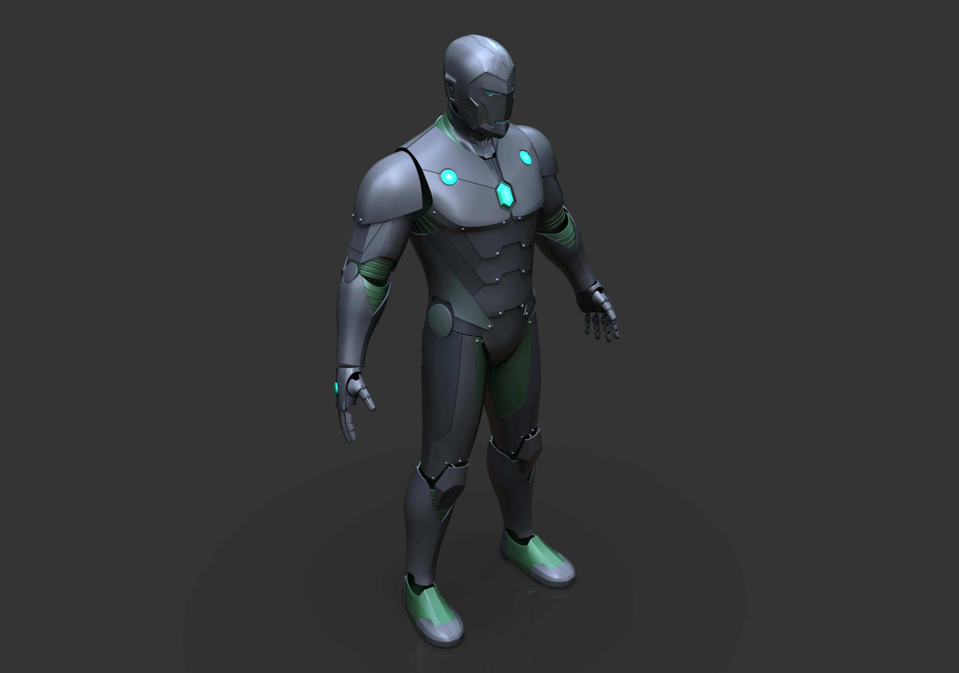 Infamous Iron Man Armor STL - Image 8
